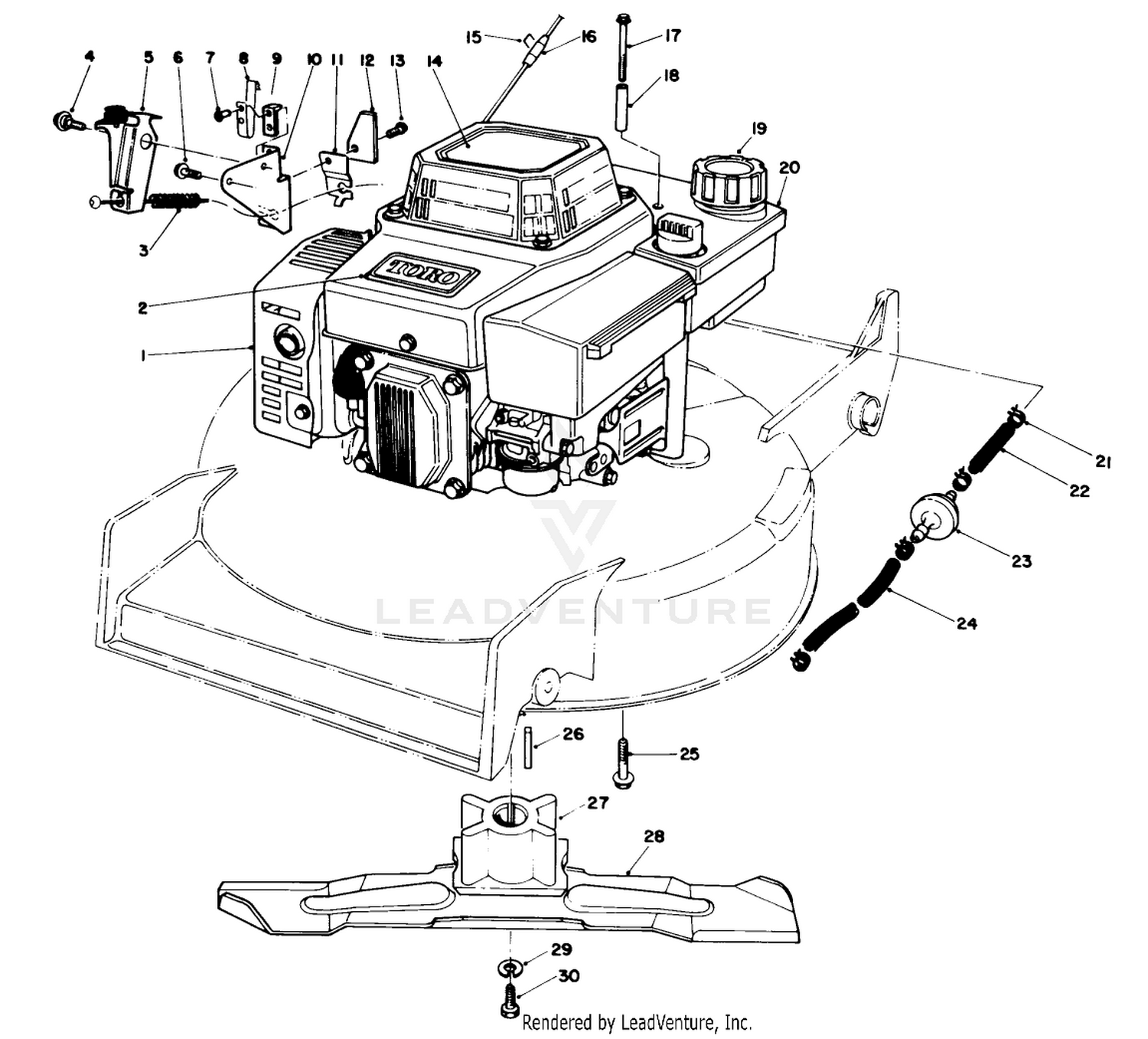 Engine Assembly (model No. Vmg6)