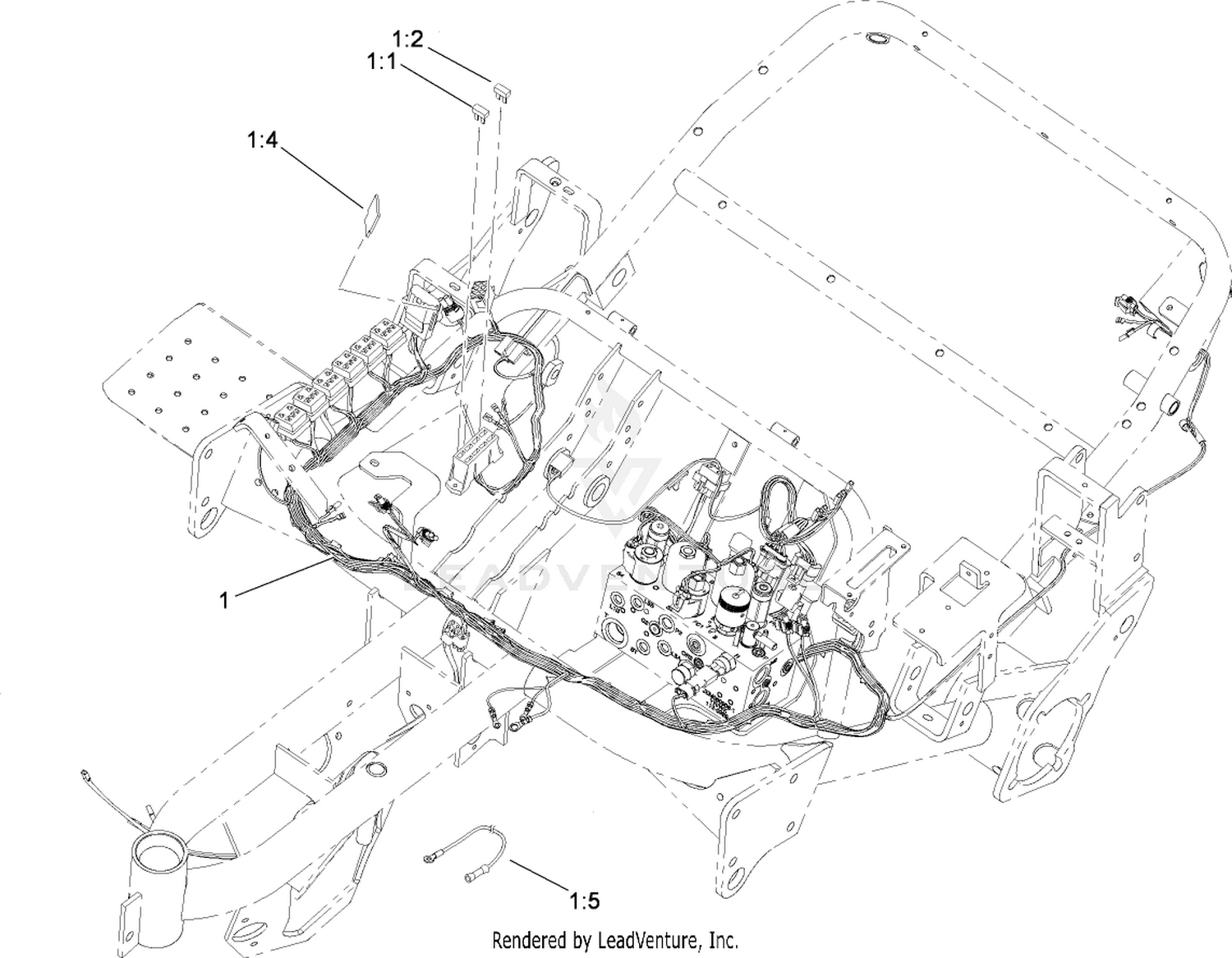 Wire Harness Routing Assembly