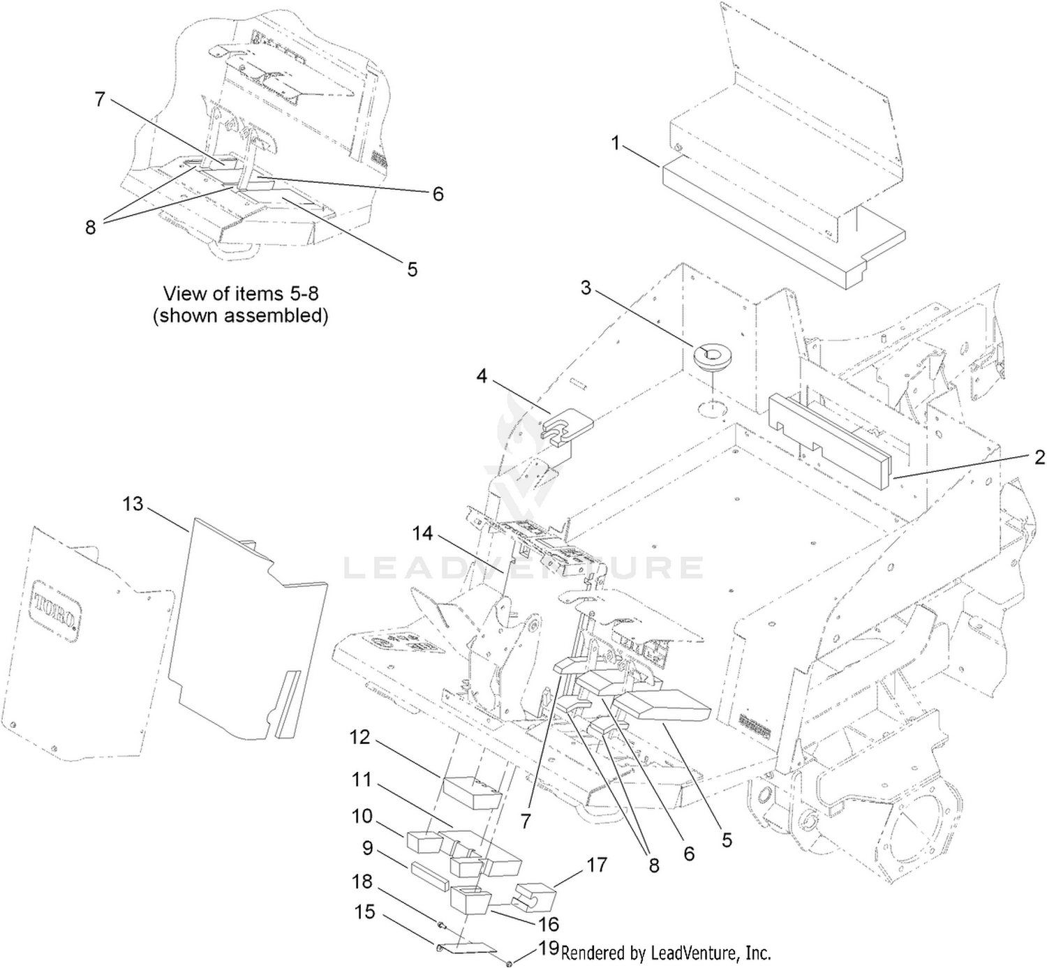 Acoustic Foam Assembly