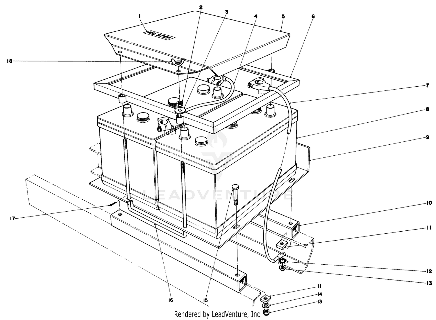 Battery And Base Assembly