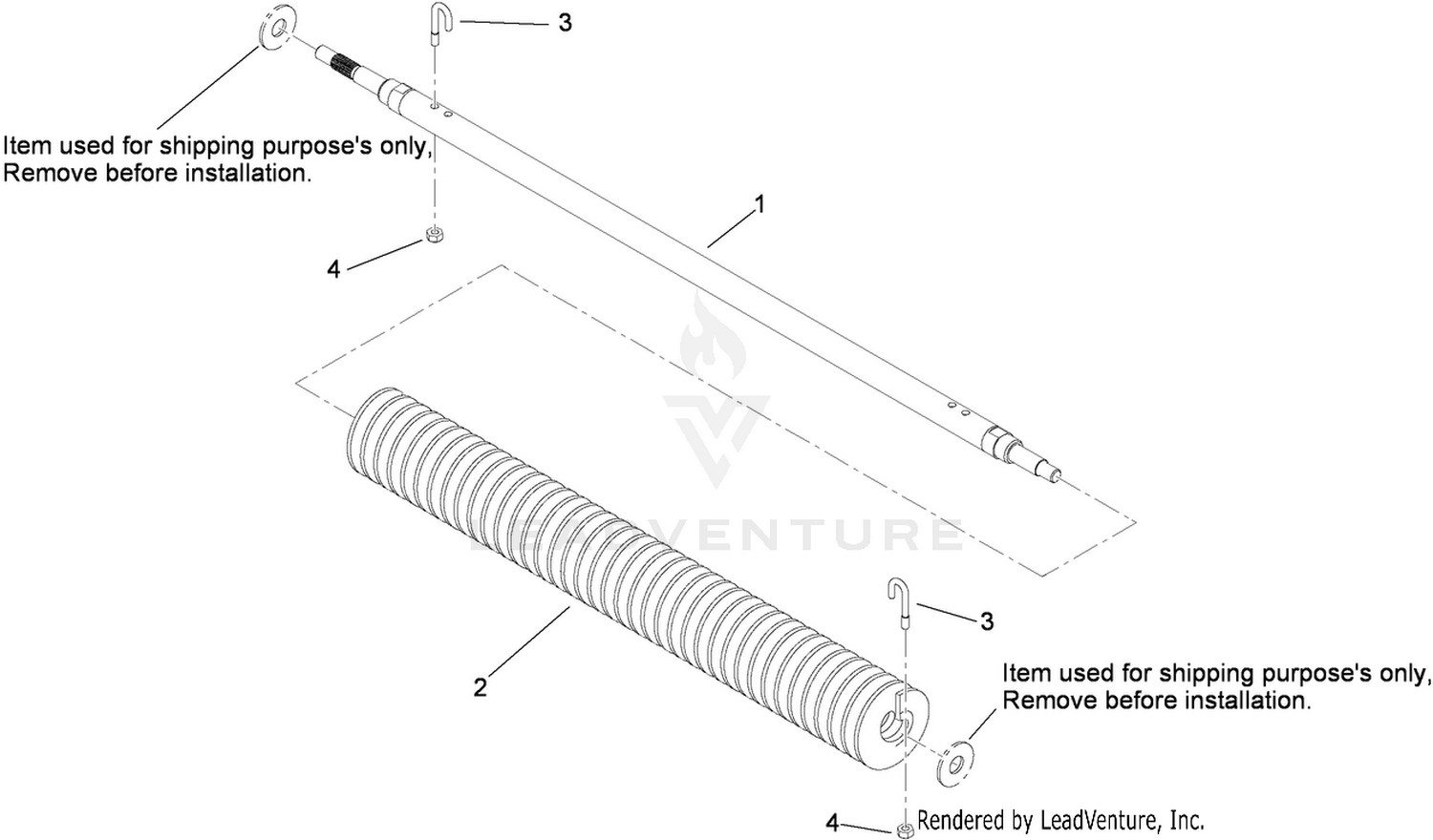 Groomer Assembly No. 117-1500