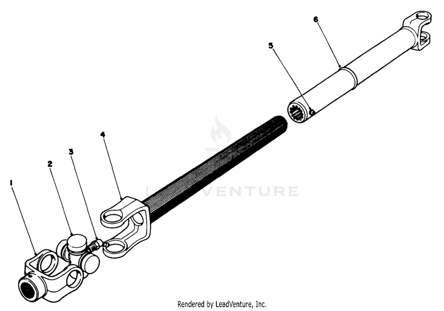 Drive Shaft Assembly No. 62-4260
