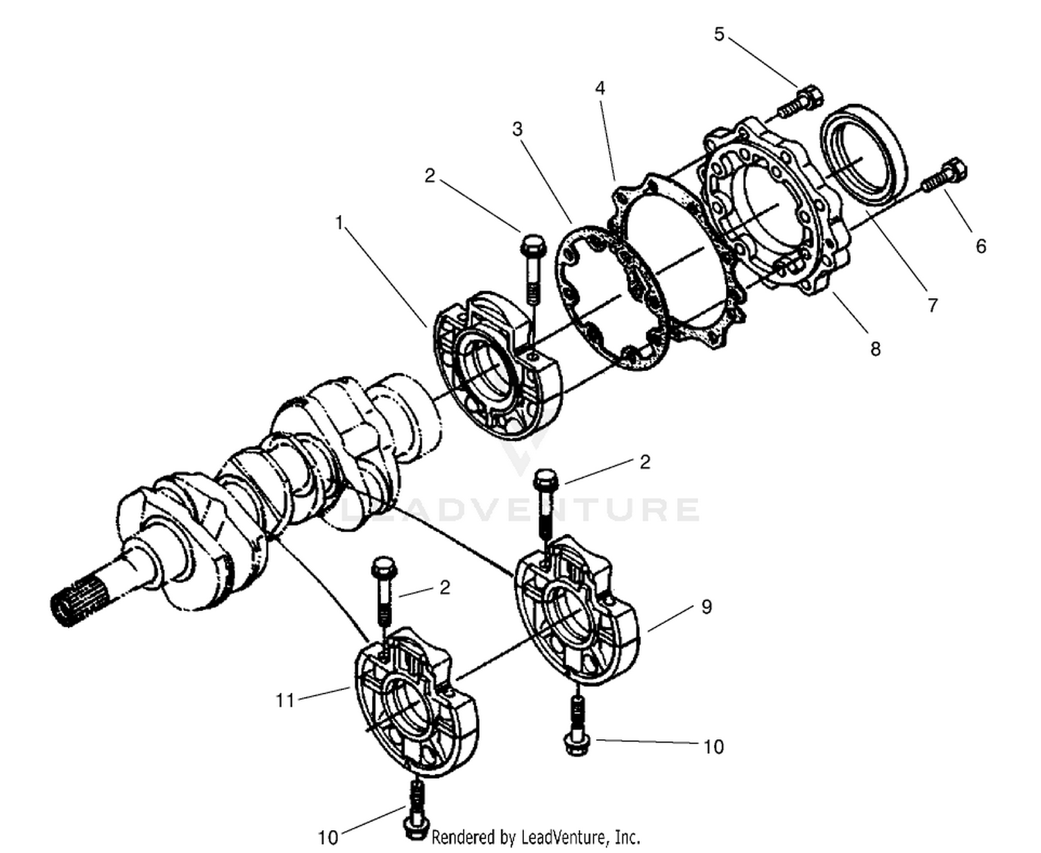 Main Bearing Case Assembly