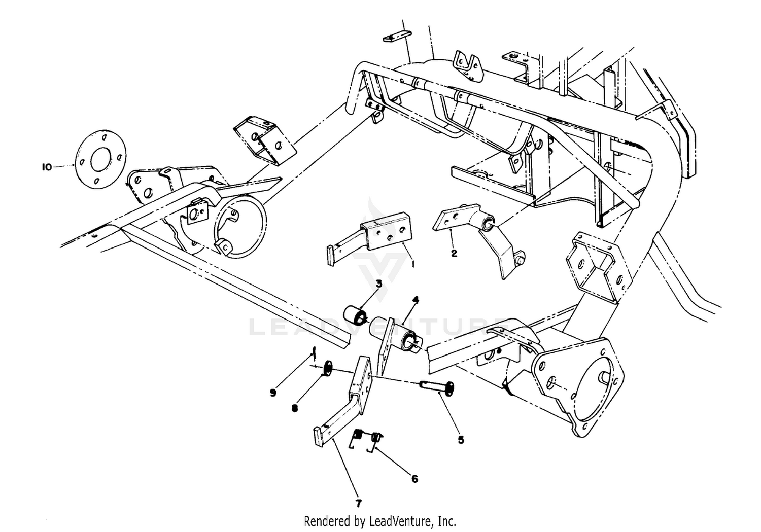 Fairway/tee Lift Arm Kit (for Greensmaster? 300 Models 04327, 04340  04345)