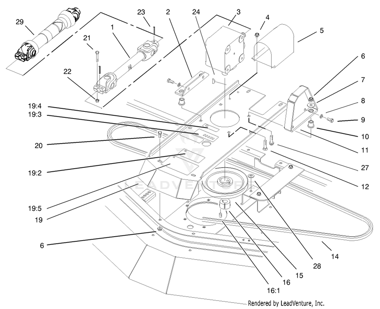 Gearbox And Drive Assembly