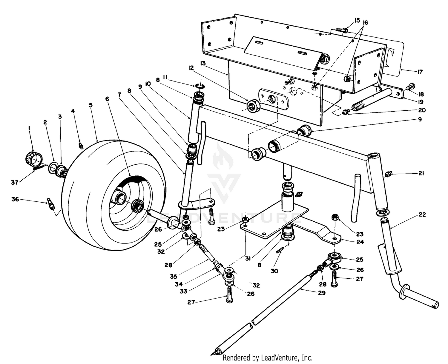 Rear Axle Assembly