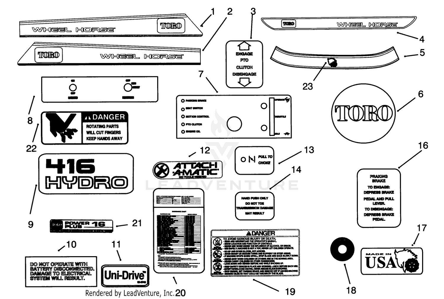 Assembly diagram
