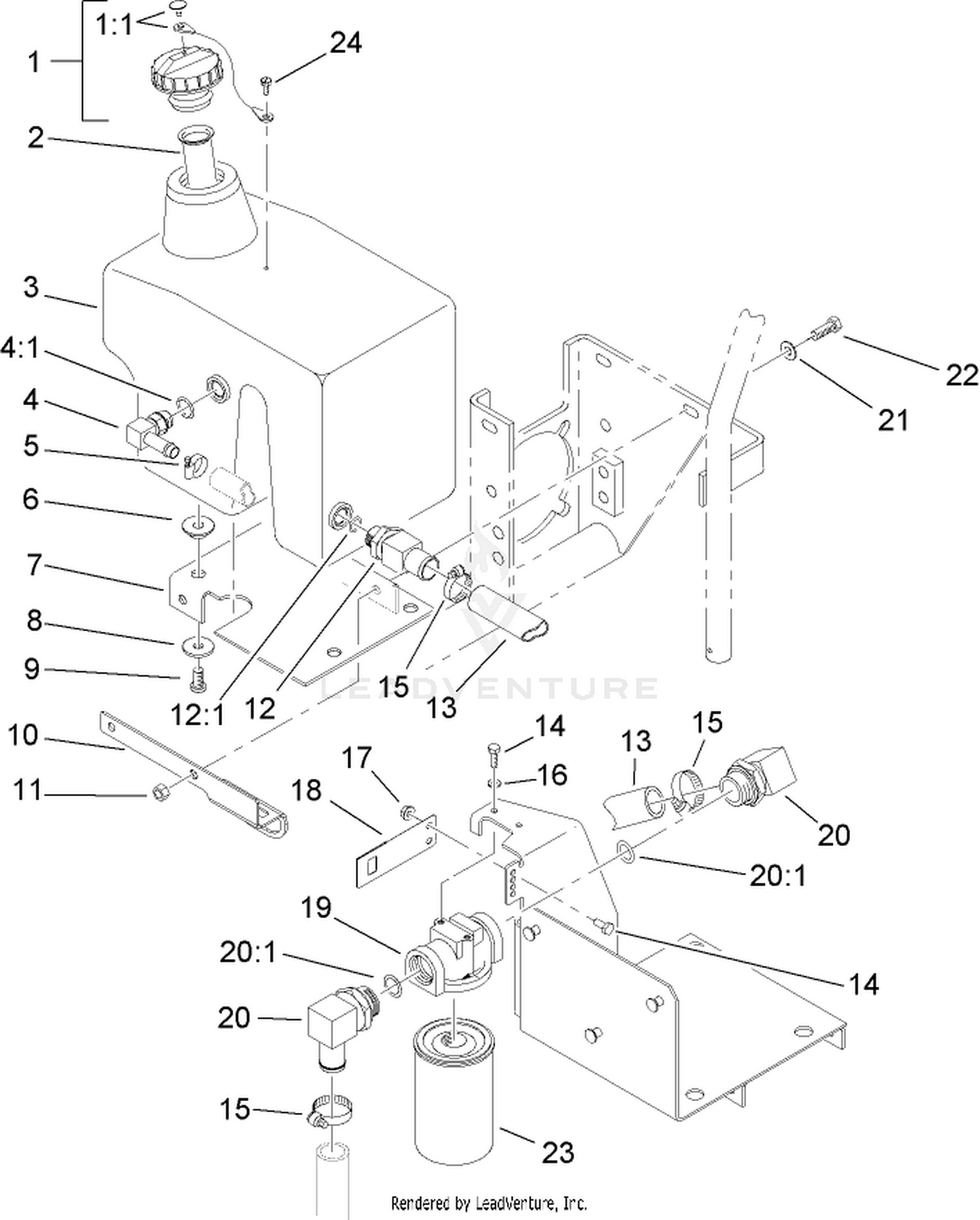 Assembly diagram