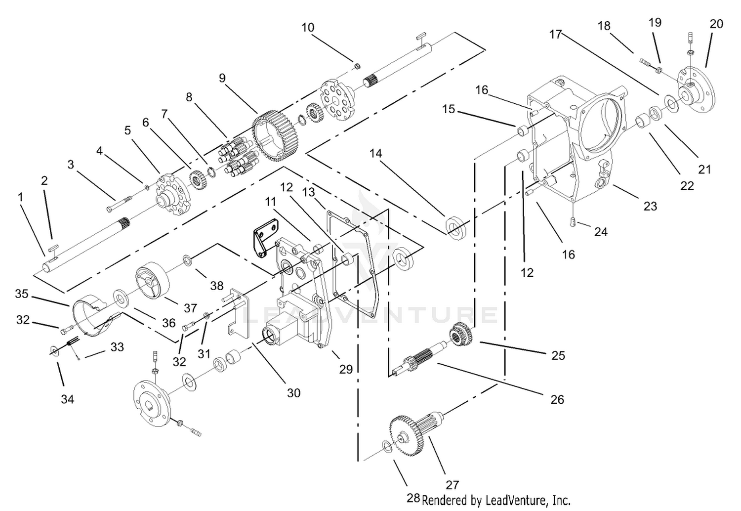 Hydro Transaxle Assembly