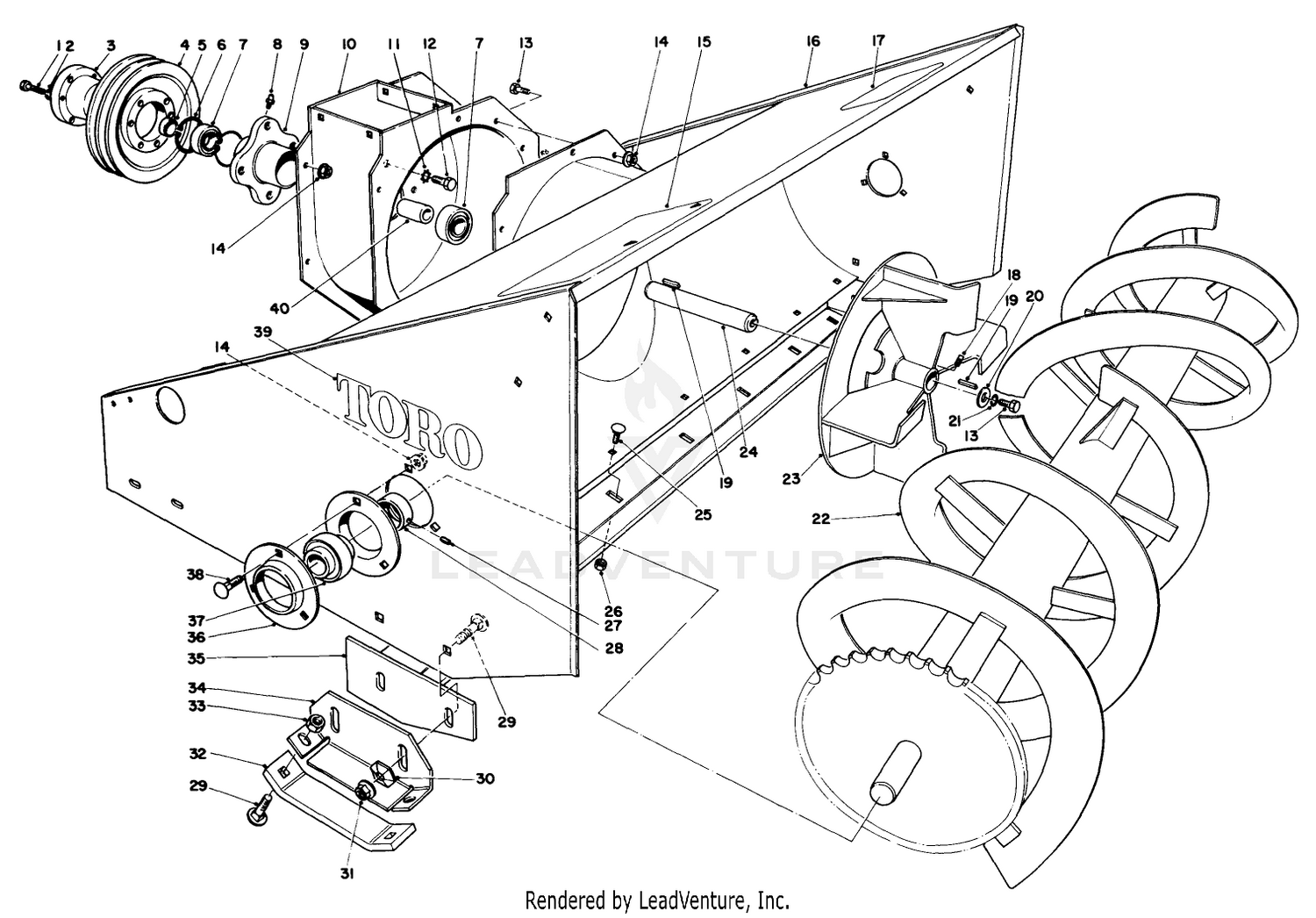 48" Snowthrower Model No. 30570 (optional)