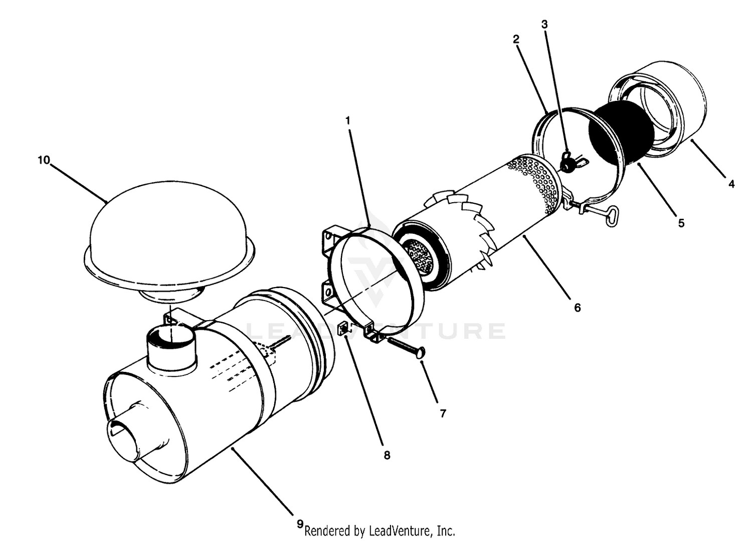 Air Cleaner, Model No. 11-4659