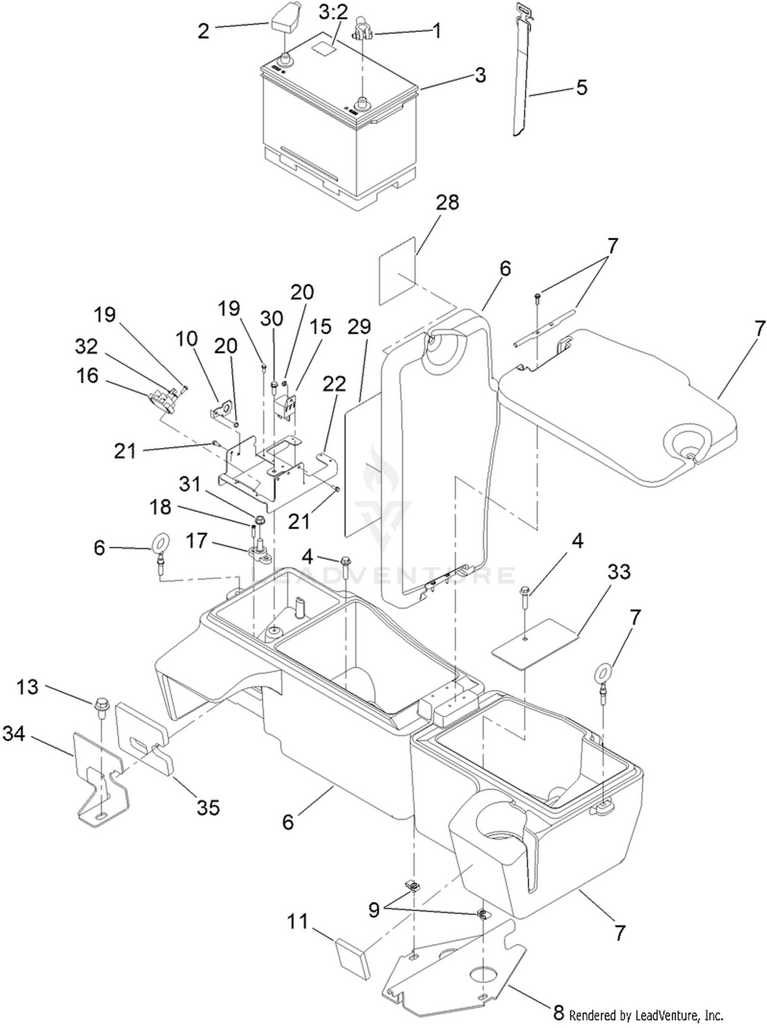 Battery Mount Assembly