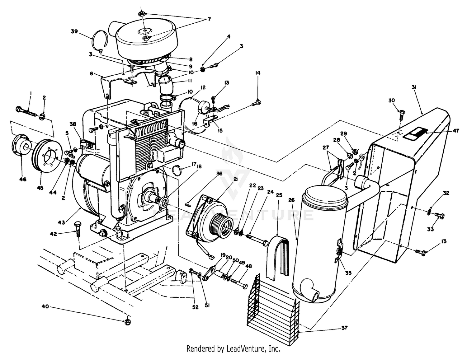 Engine  Clutch Assembly