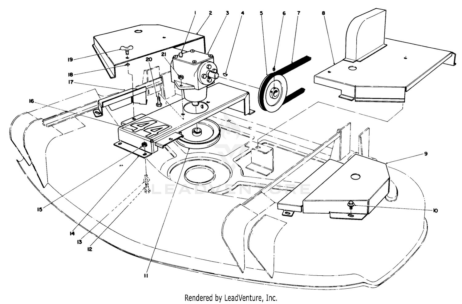 Cutting Unit Model No. 30544 (continued)