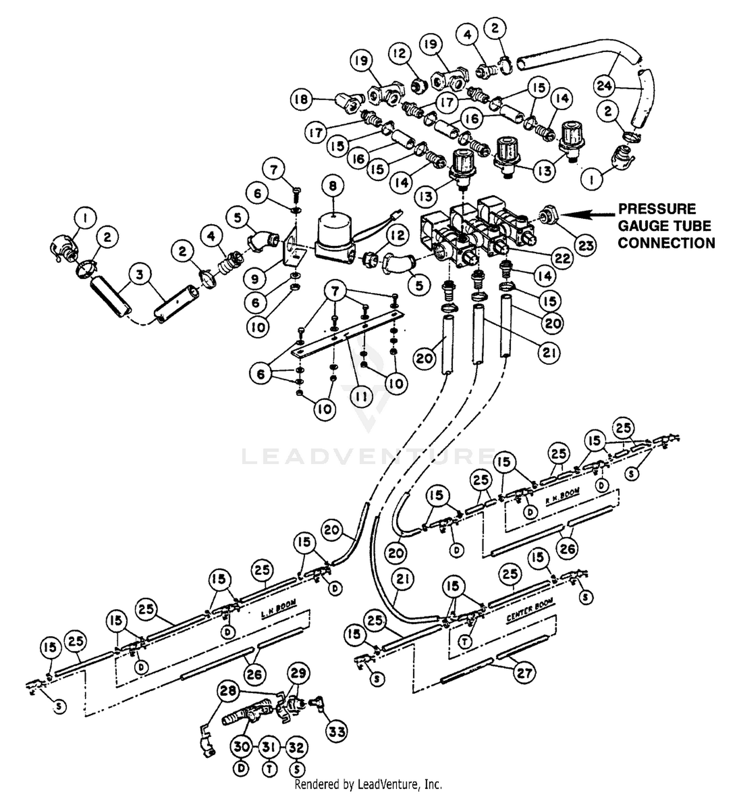 CONTROL VALVE  BOOMS
