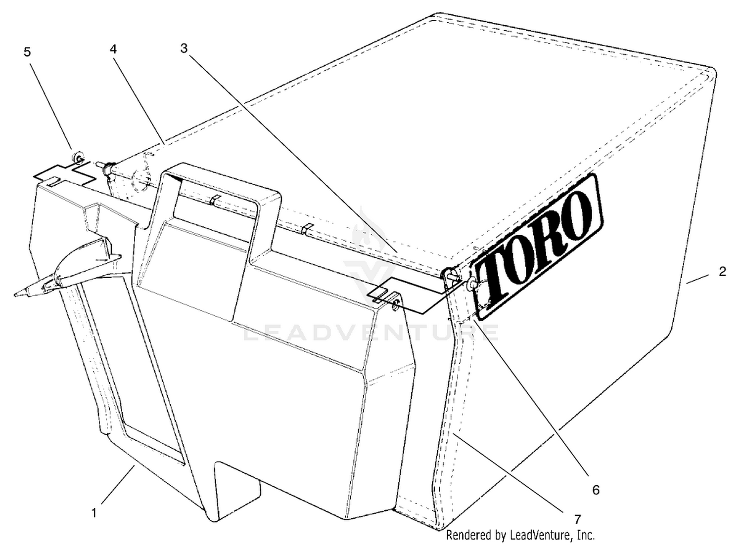 Grass Bag Assembly