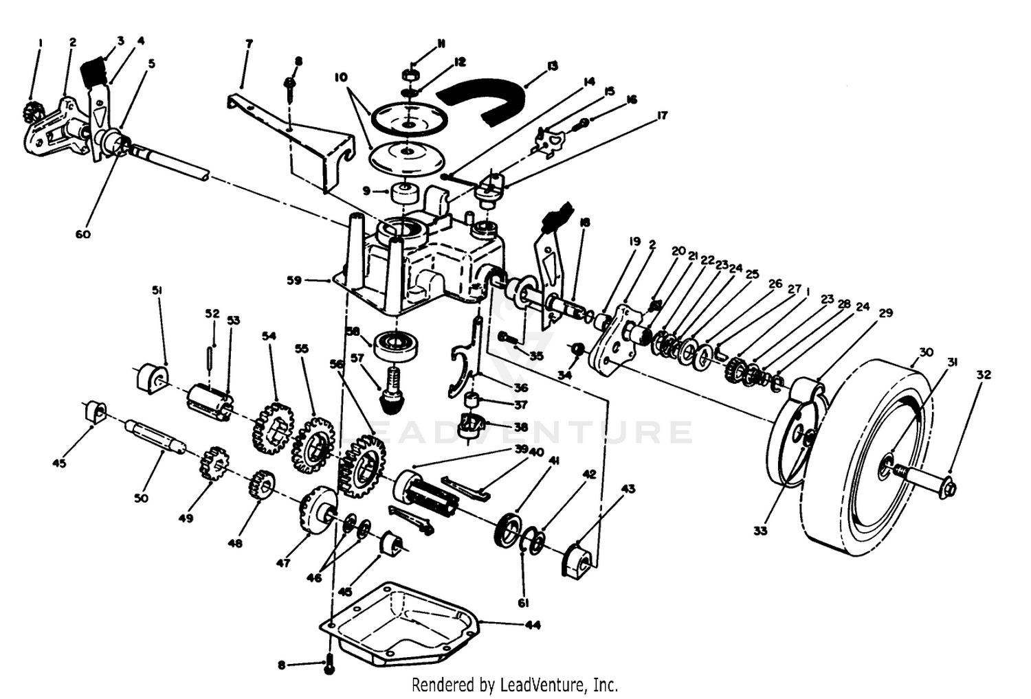Gear Case Assembly
