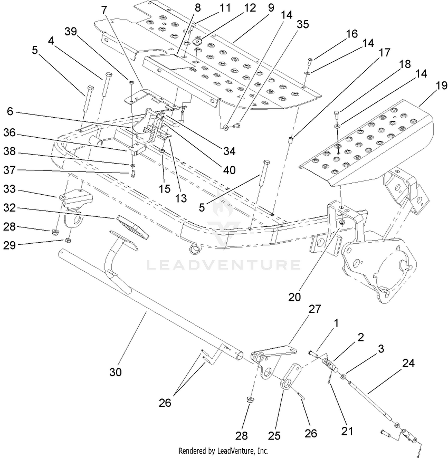 Brake Pedal Assembly