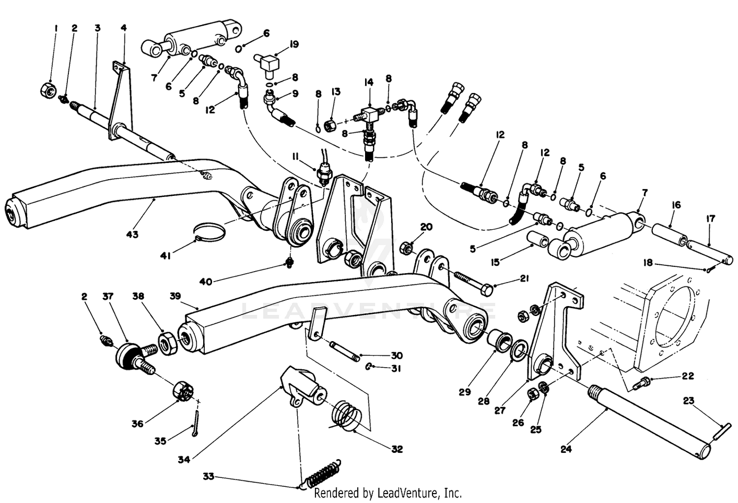 Front Lift Arm Assembly