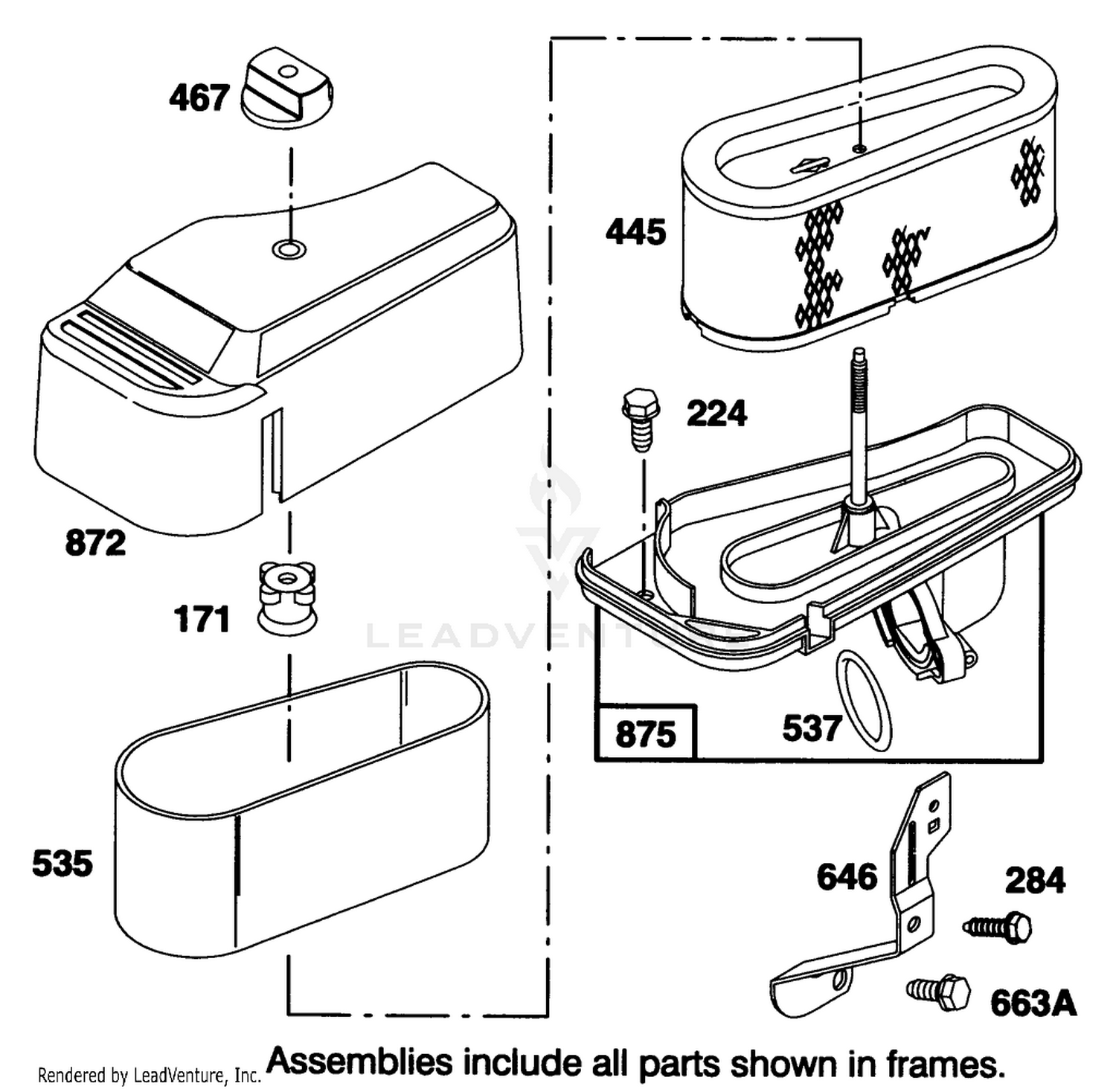 Engine Briggs  Stratton Model 28q777-0168-01 6