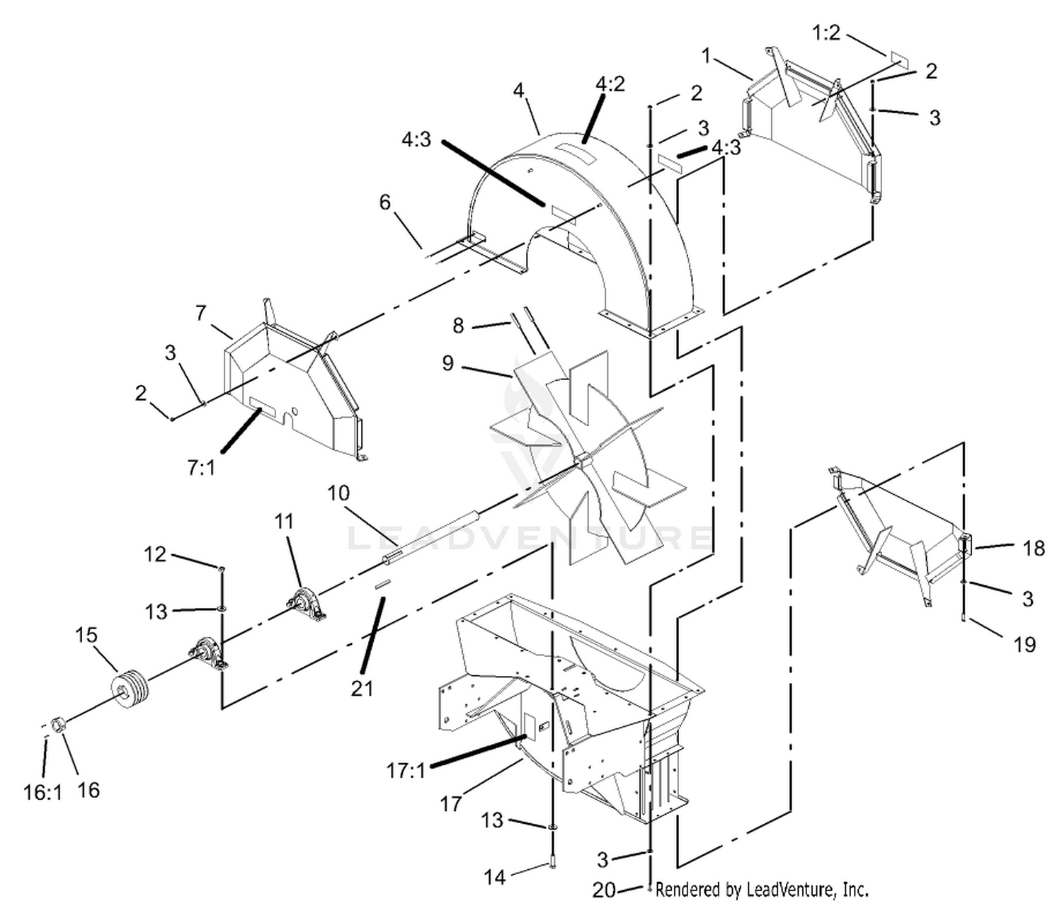 Housing and Impeller Assembly