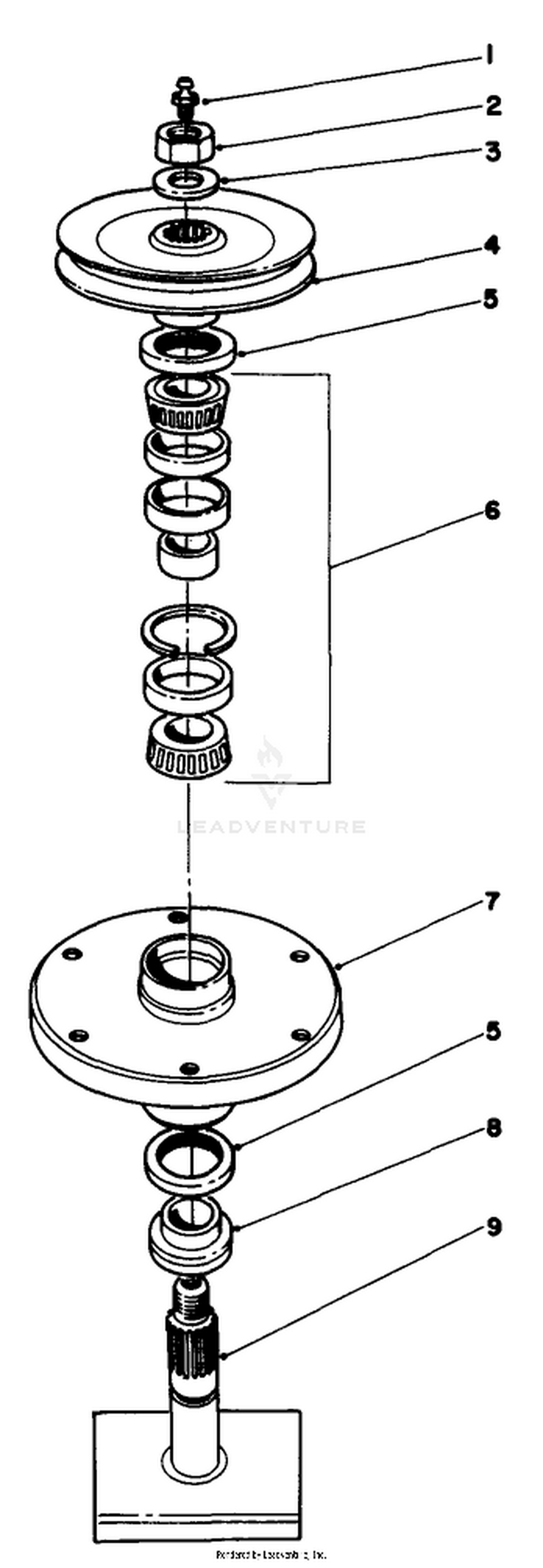 Drive Spindle No. 27-0870