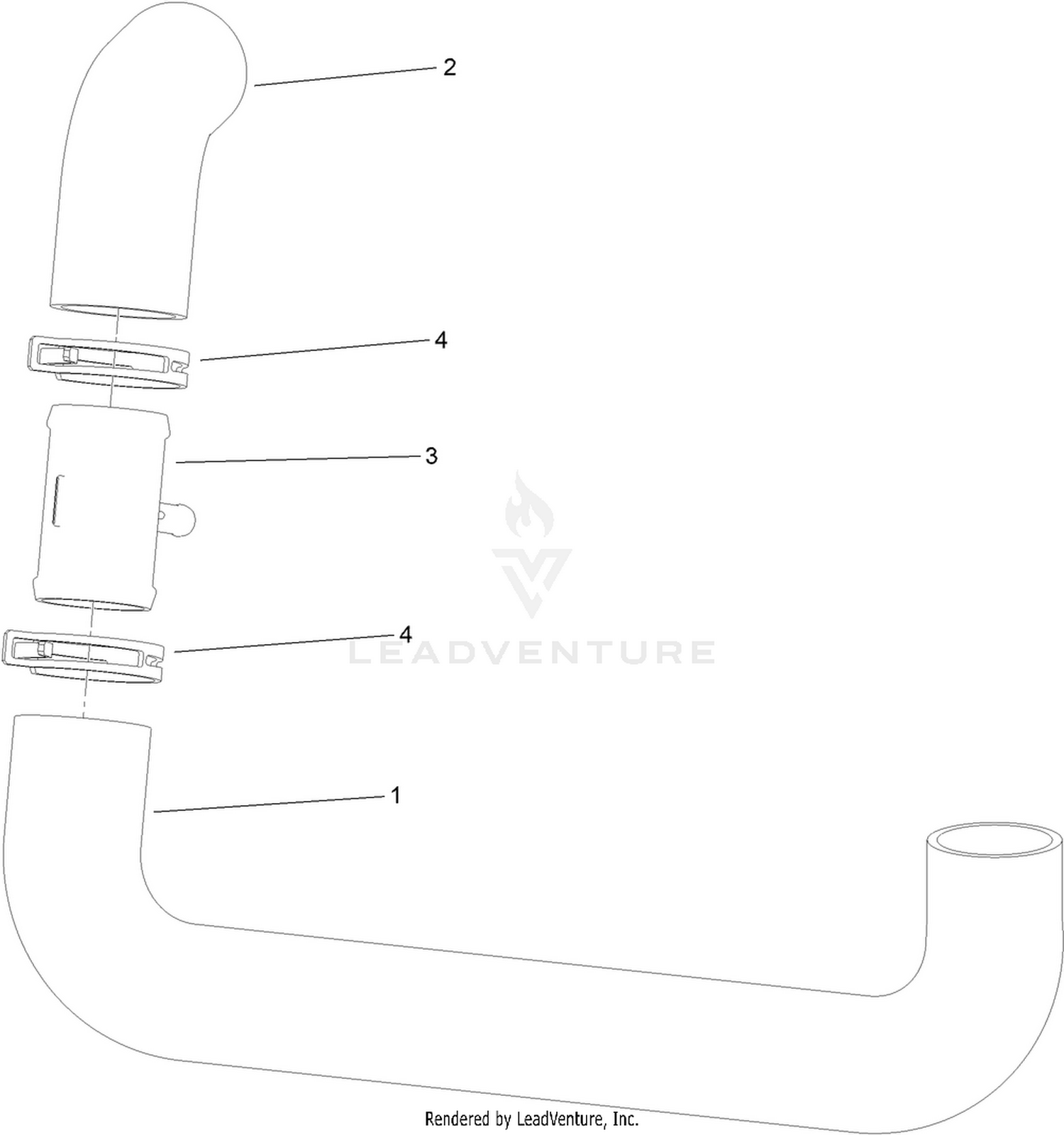 Hose Intake Assembly No. 145-2118