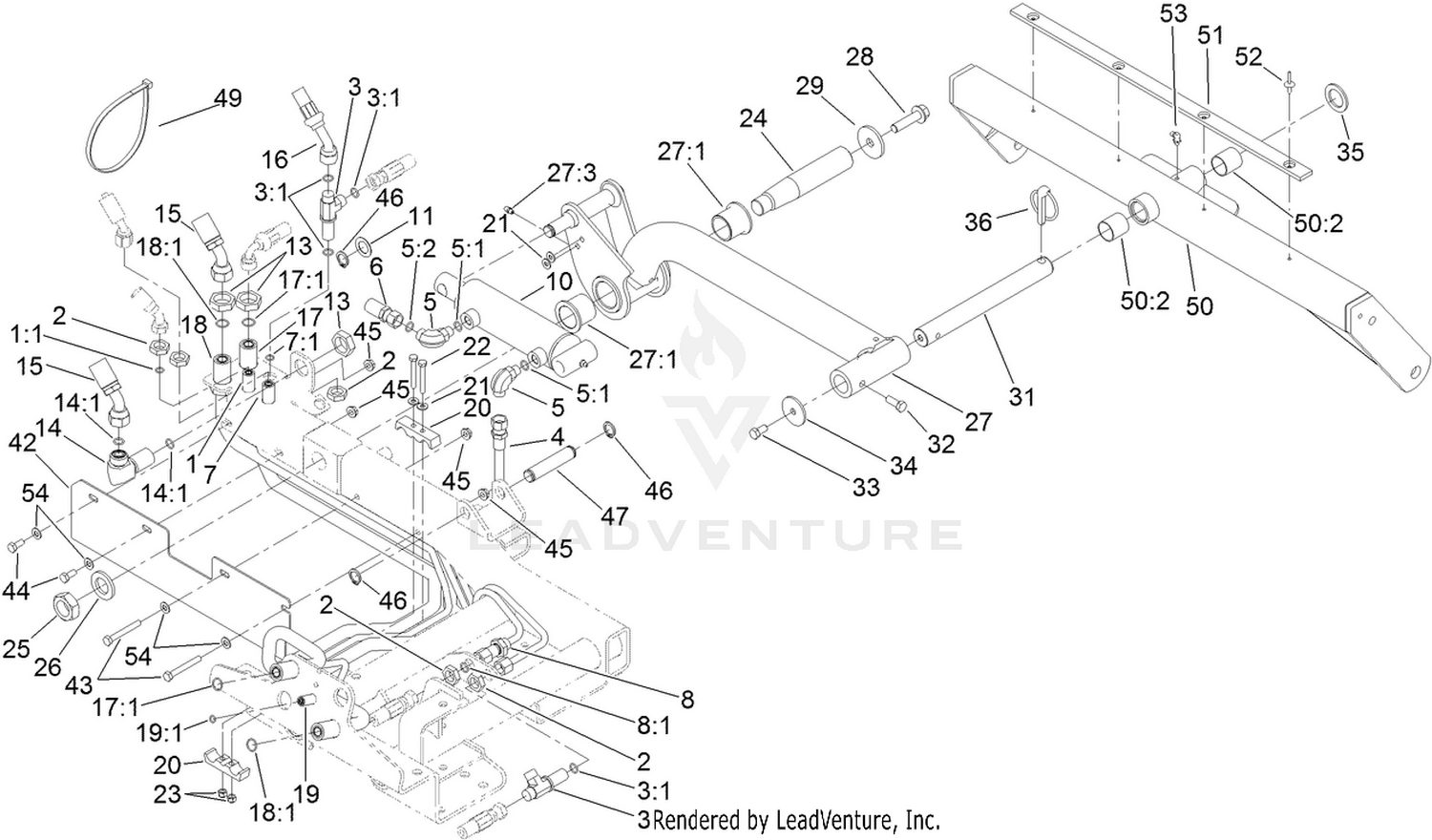 Rear Lift Arm Assembly