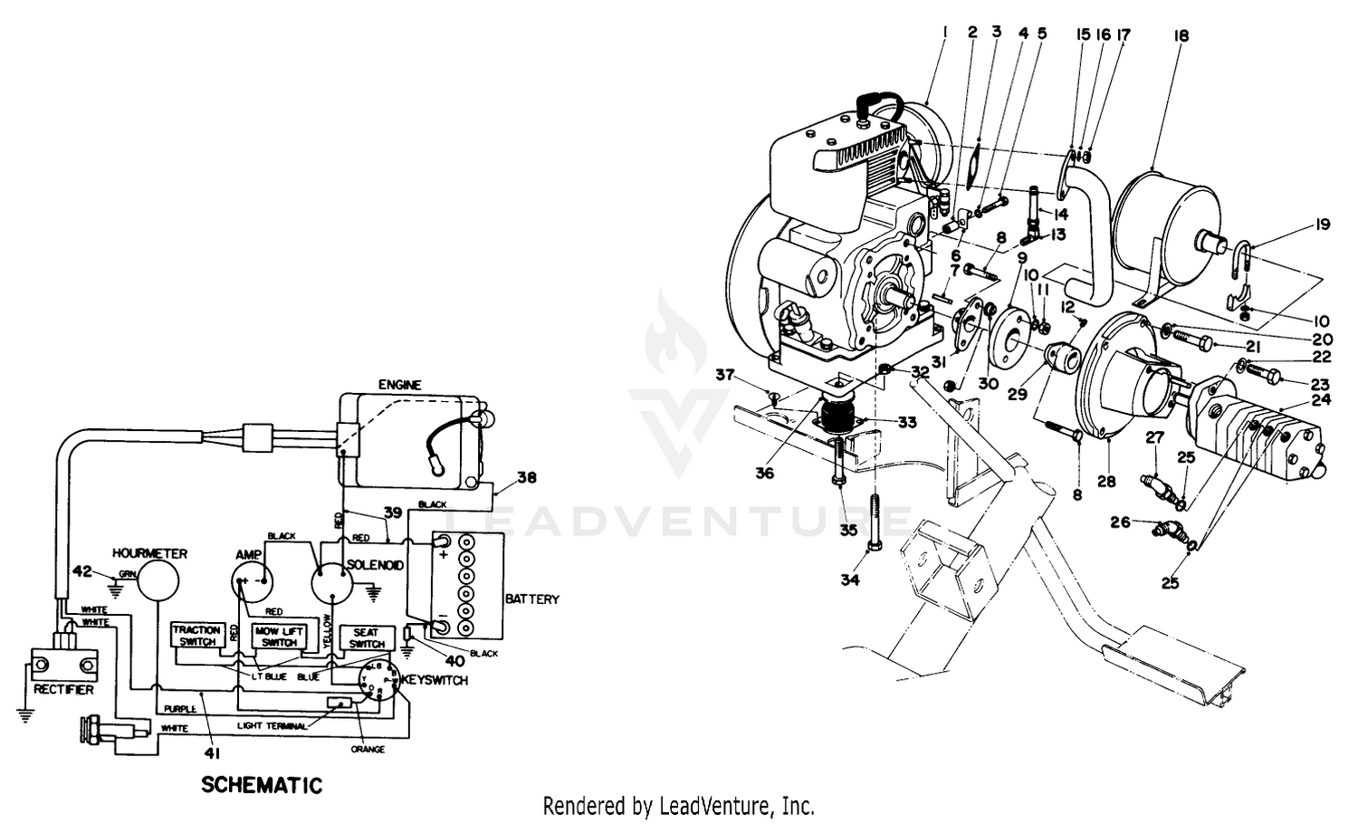 Engine And Wiring Diagram
