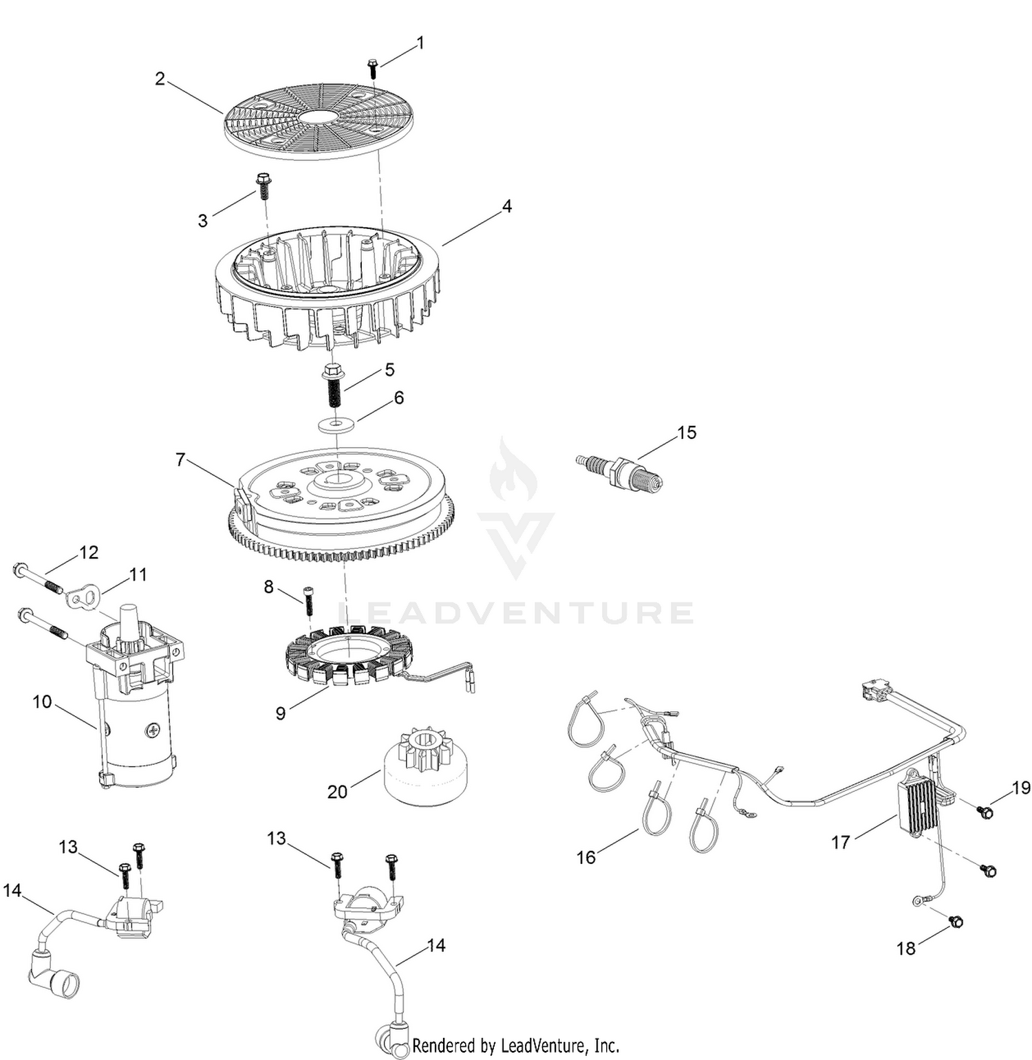 Ignition and Electrical Assembly