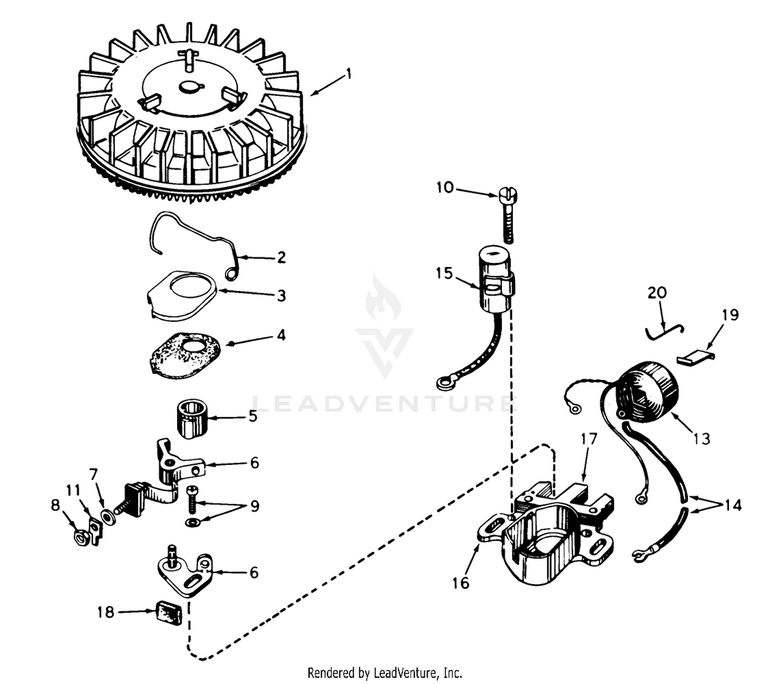 Magneto No. 610793a