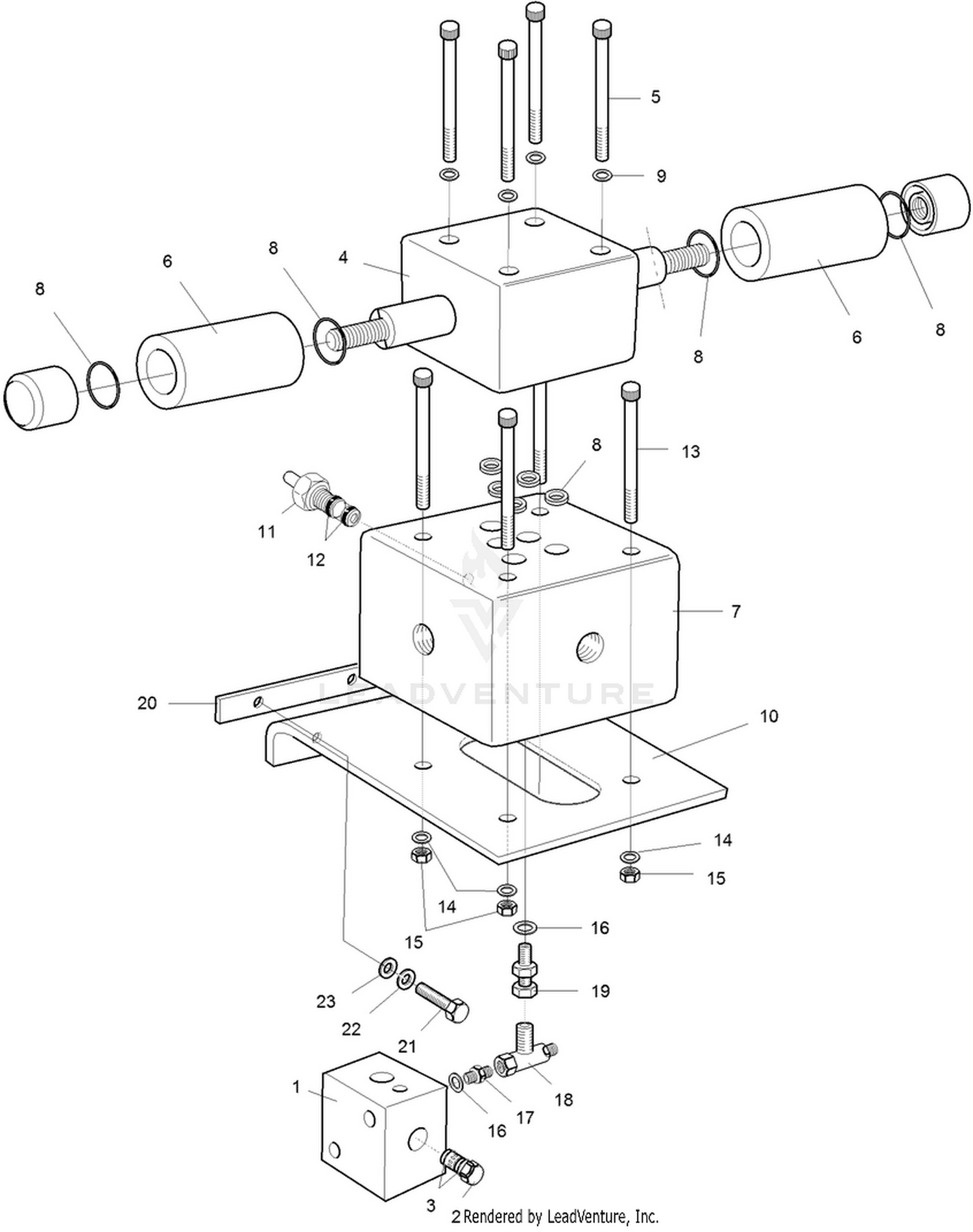 Unit 1/5 Cutter Control Valve