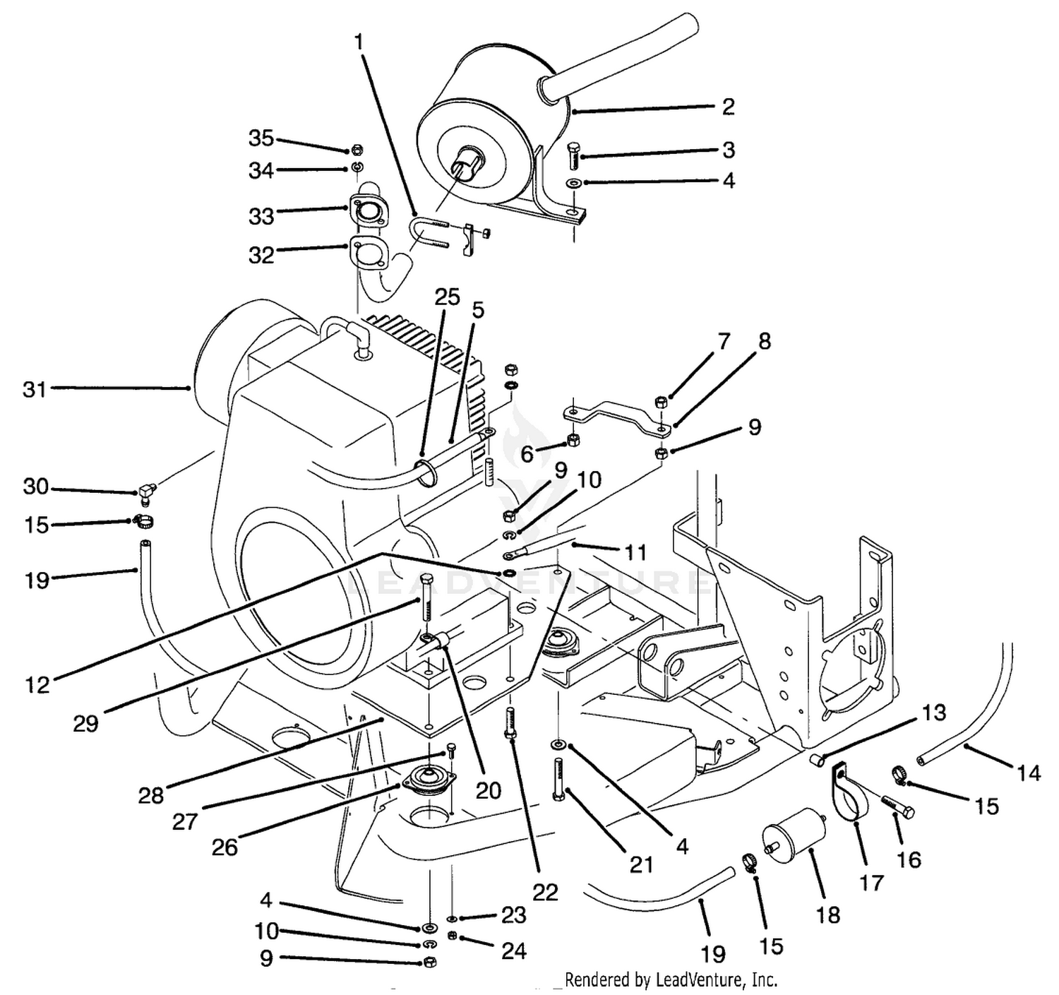 Engine Installation Assembly