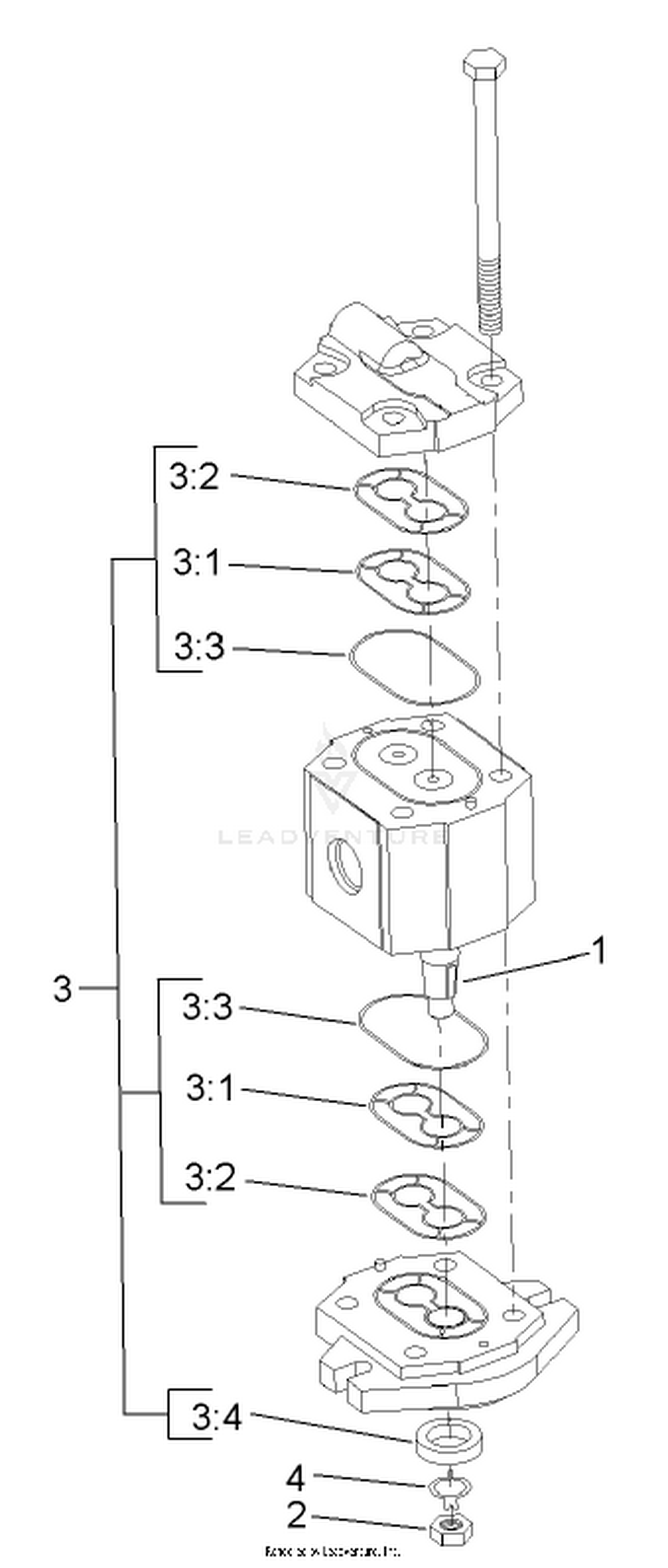 Gear Motor Assembly No. 99-5489