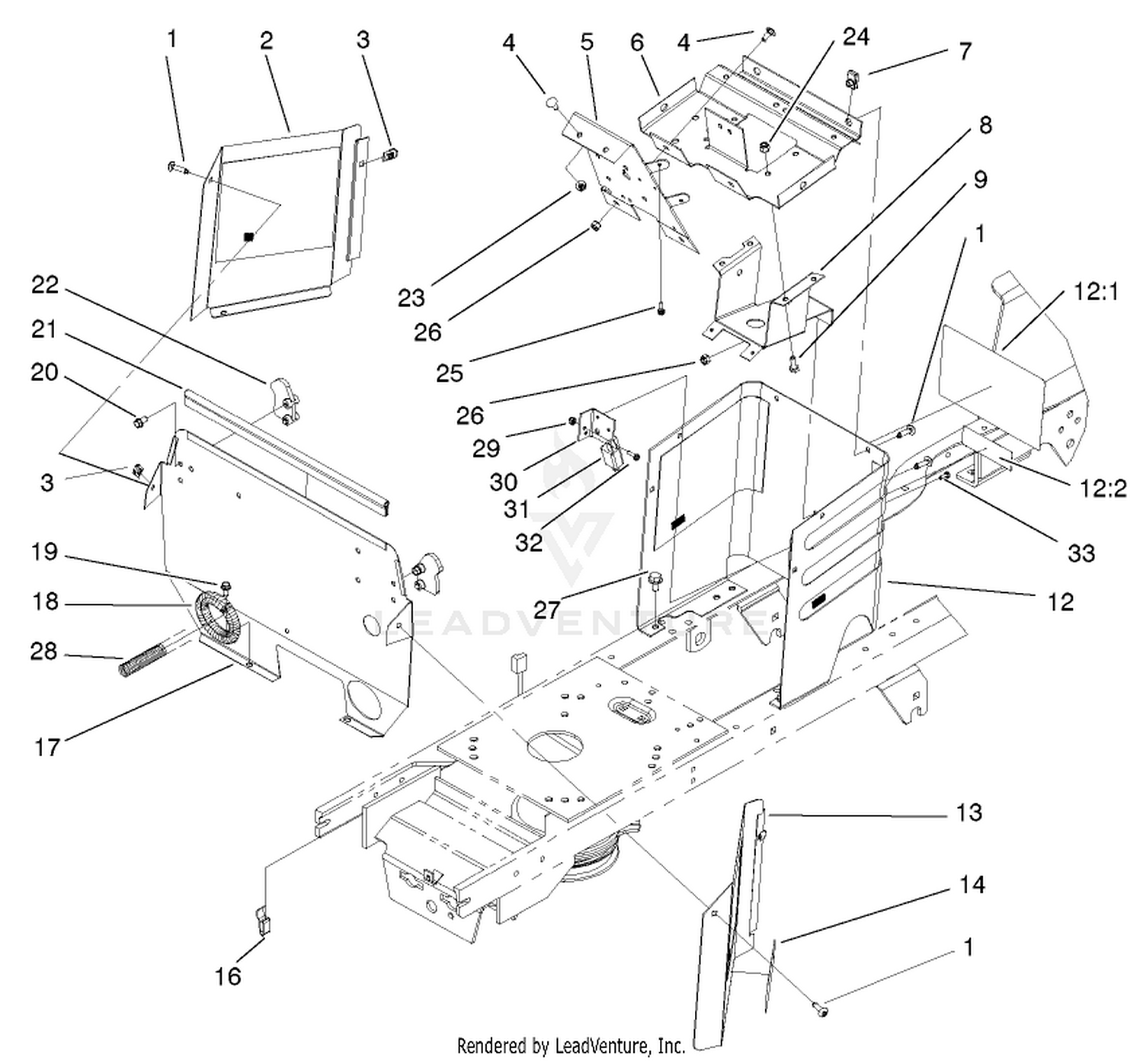 Hoodstand And Firewall Assembly