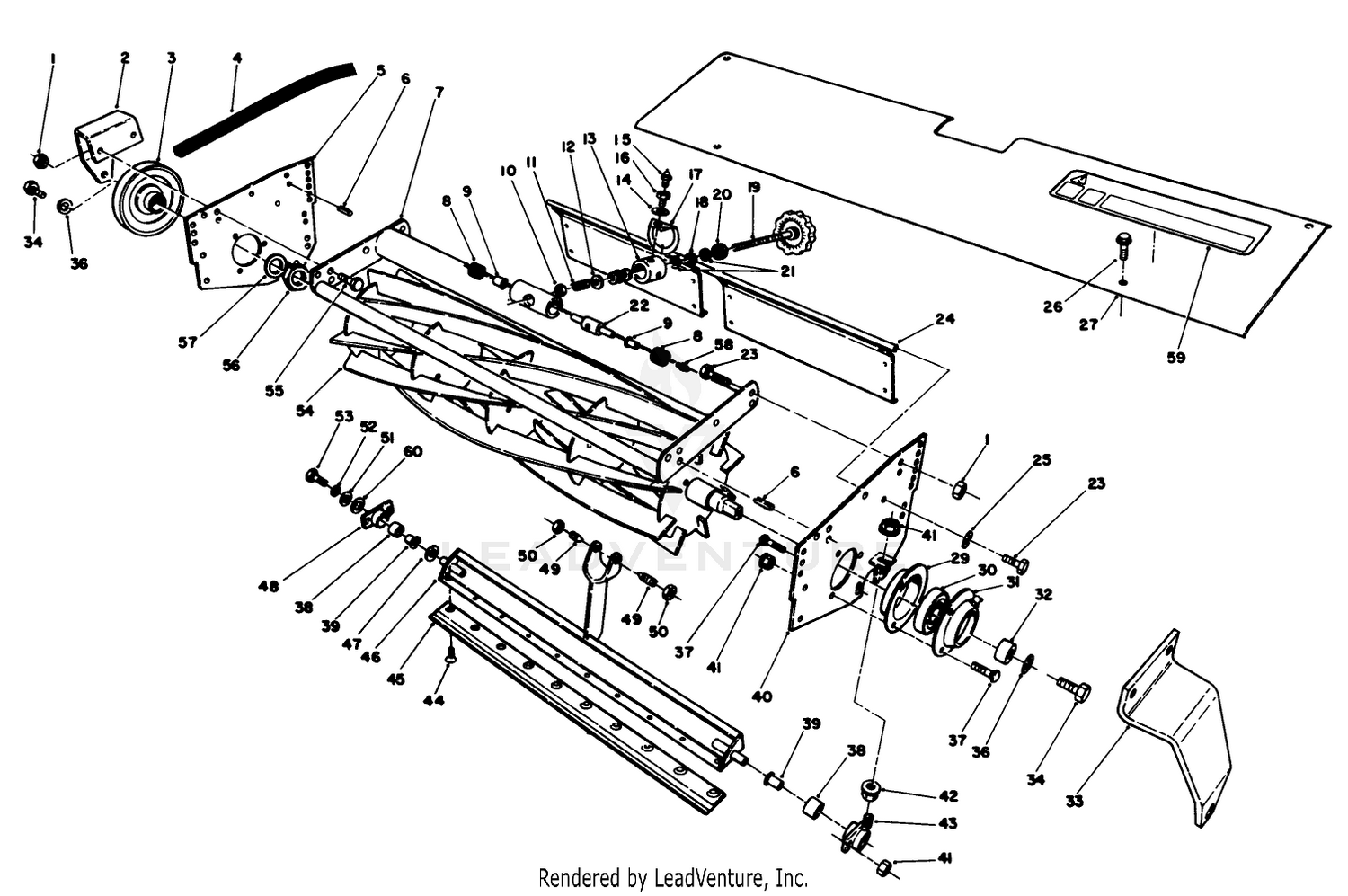8  11 Blade Cutting Unit Reel Assembly