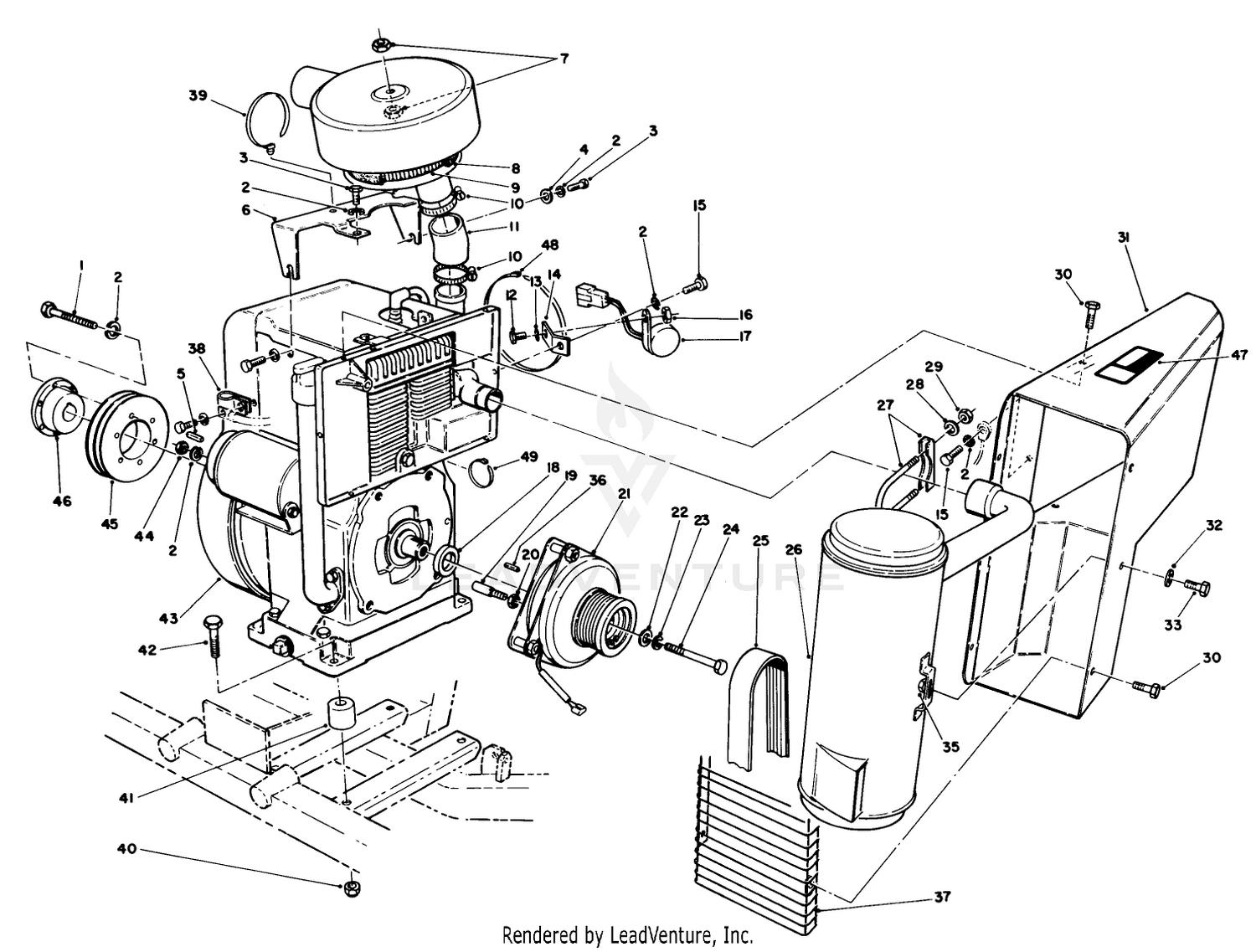 Engine  Clutch Assembly