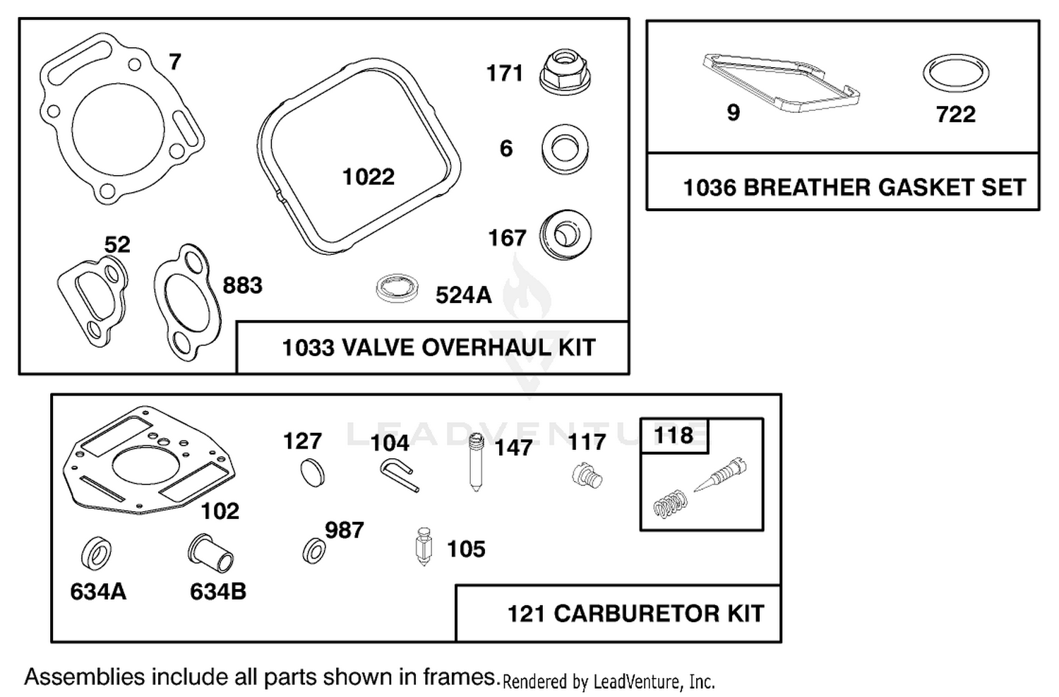Engine Briggs  Stratton Model 303447-0480-01 10