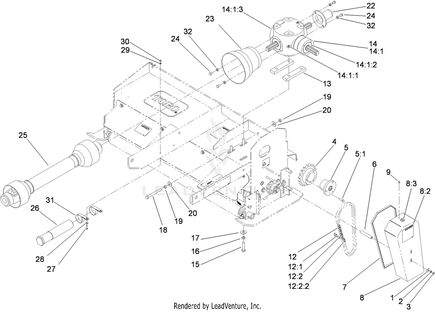 Gearbox Mounting Assembly