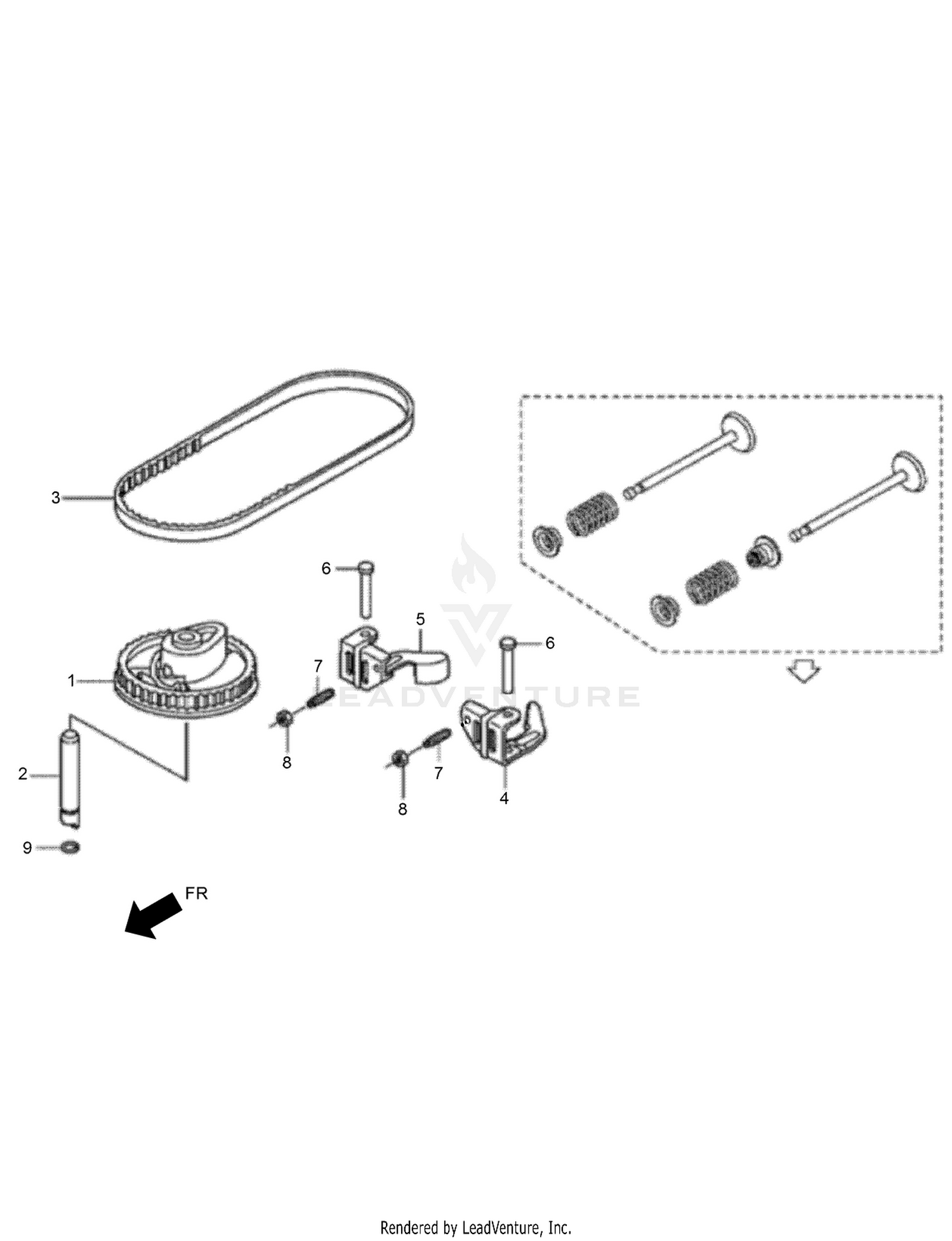 Camshaft Pulley Assembly