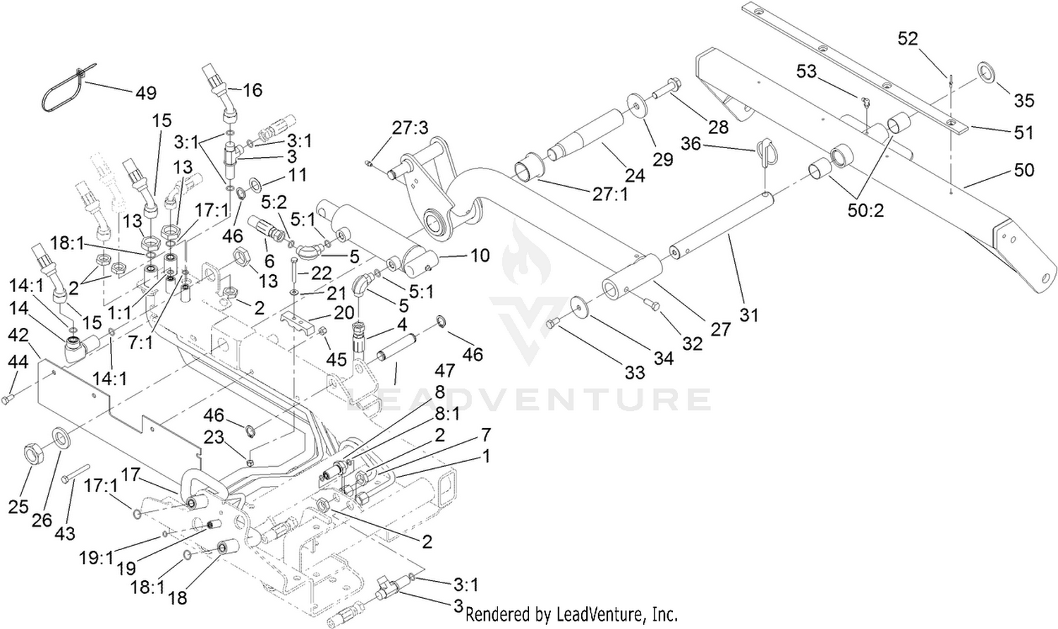 Rear Lift Arm Assembly