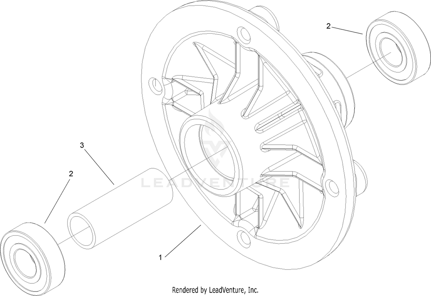 Spindle Assembly No. 107-9161