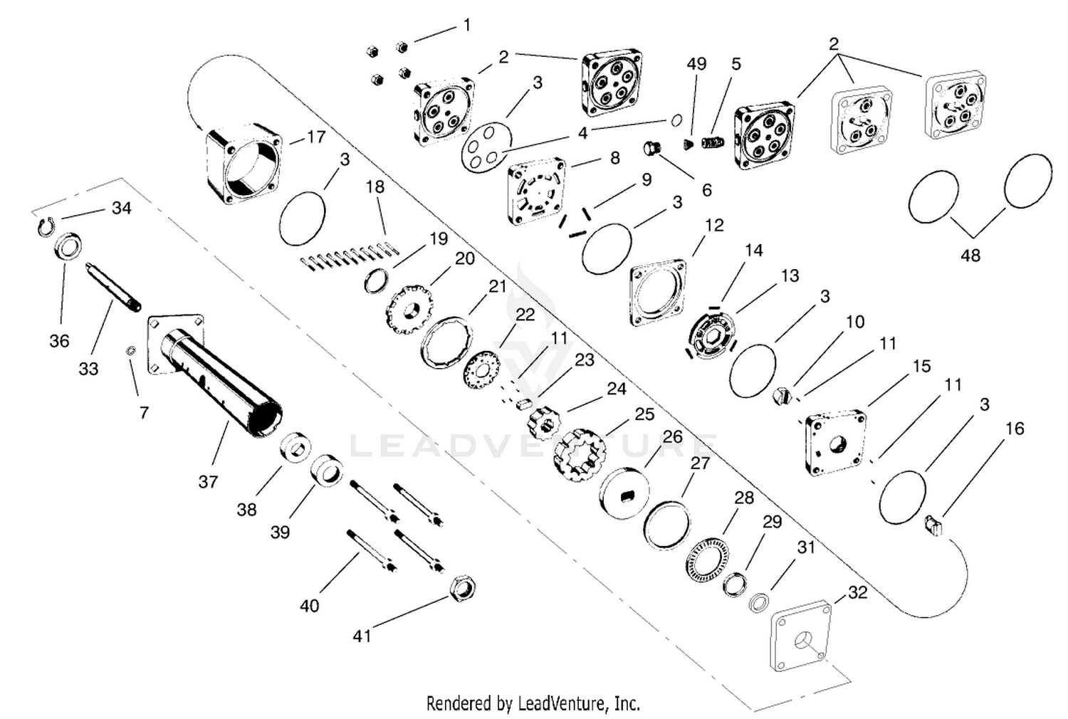 Steering Control Valve Assembly No. 95-8642
