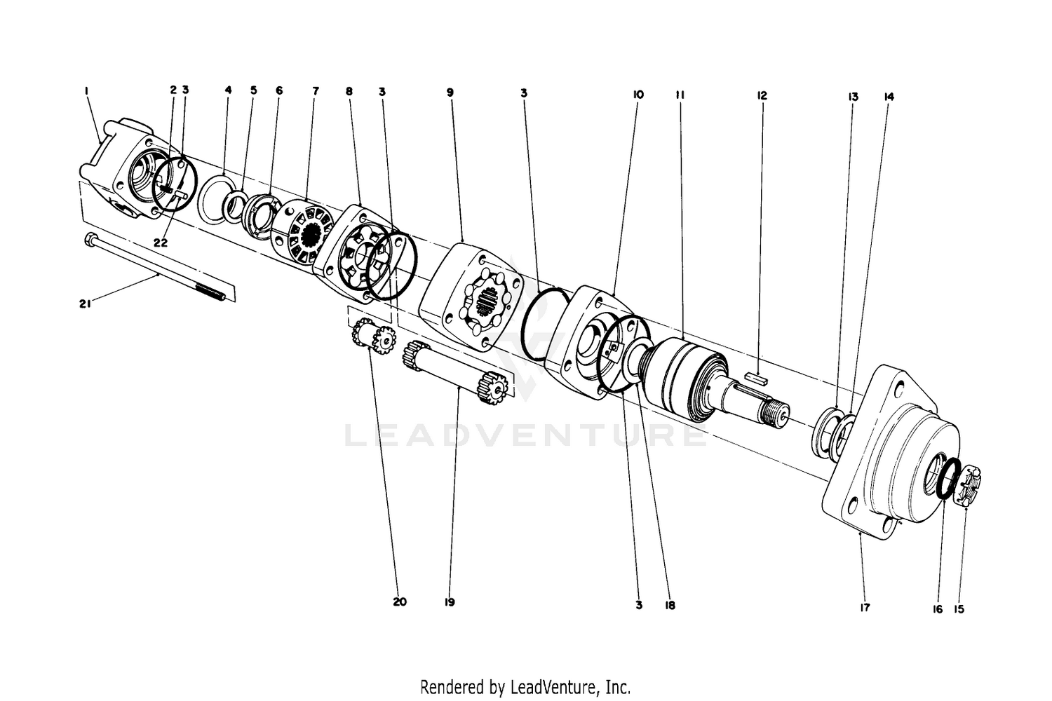 Rear Wheel Motor No. 56-6900