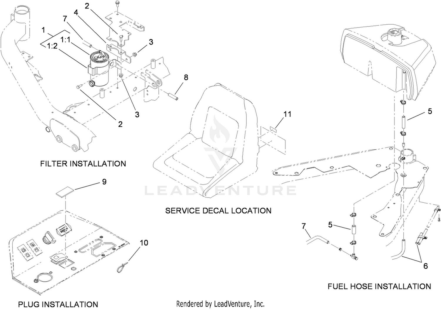 Assembly diagram
