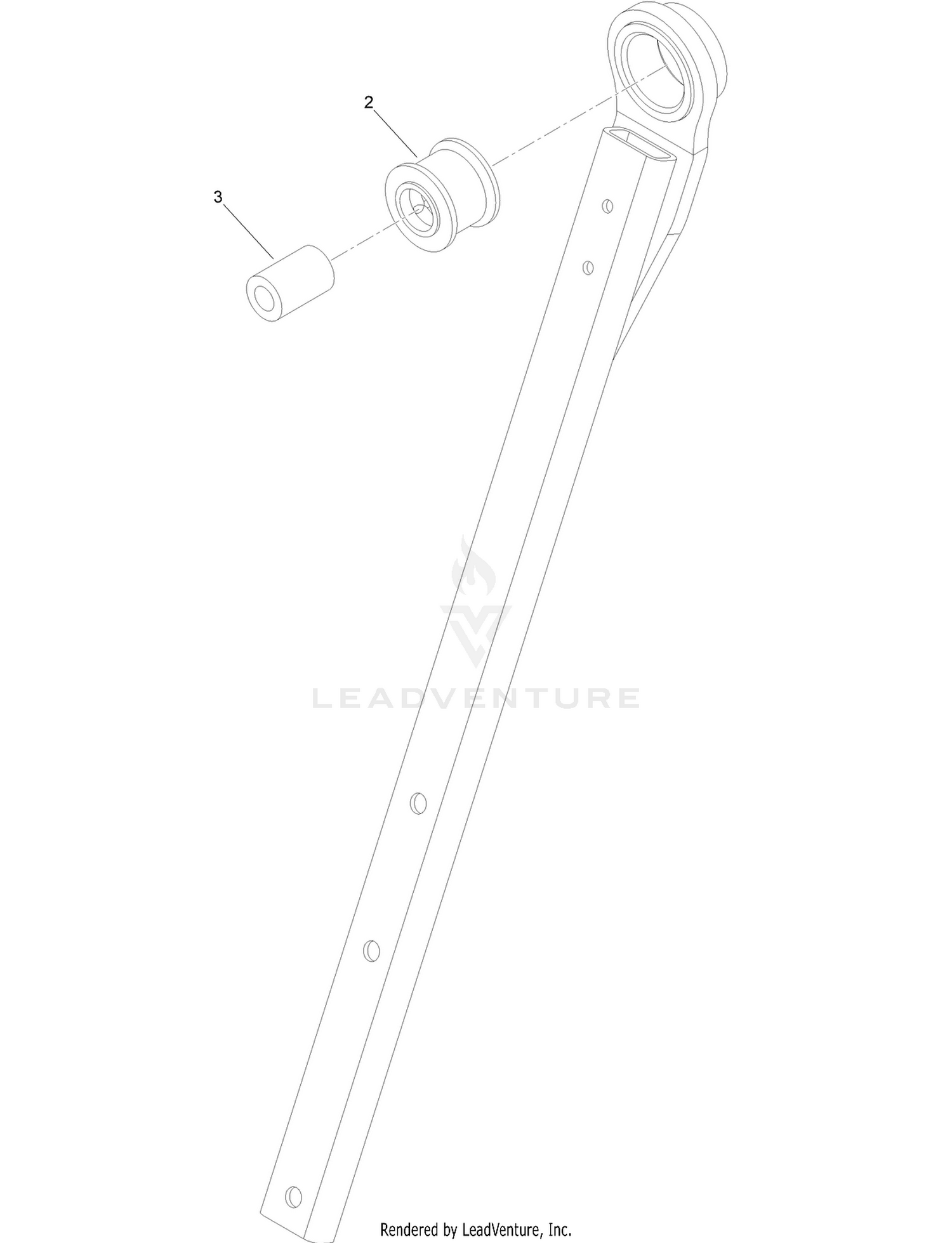 Push Arm Assembly No. 145-7415