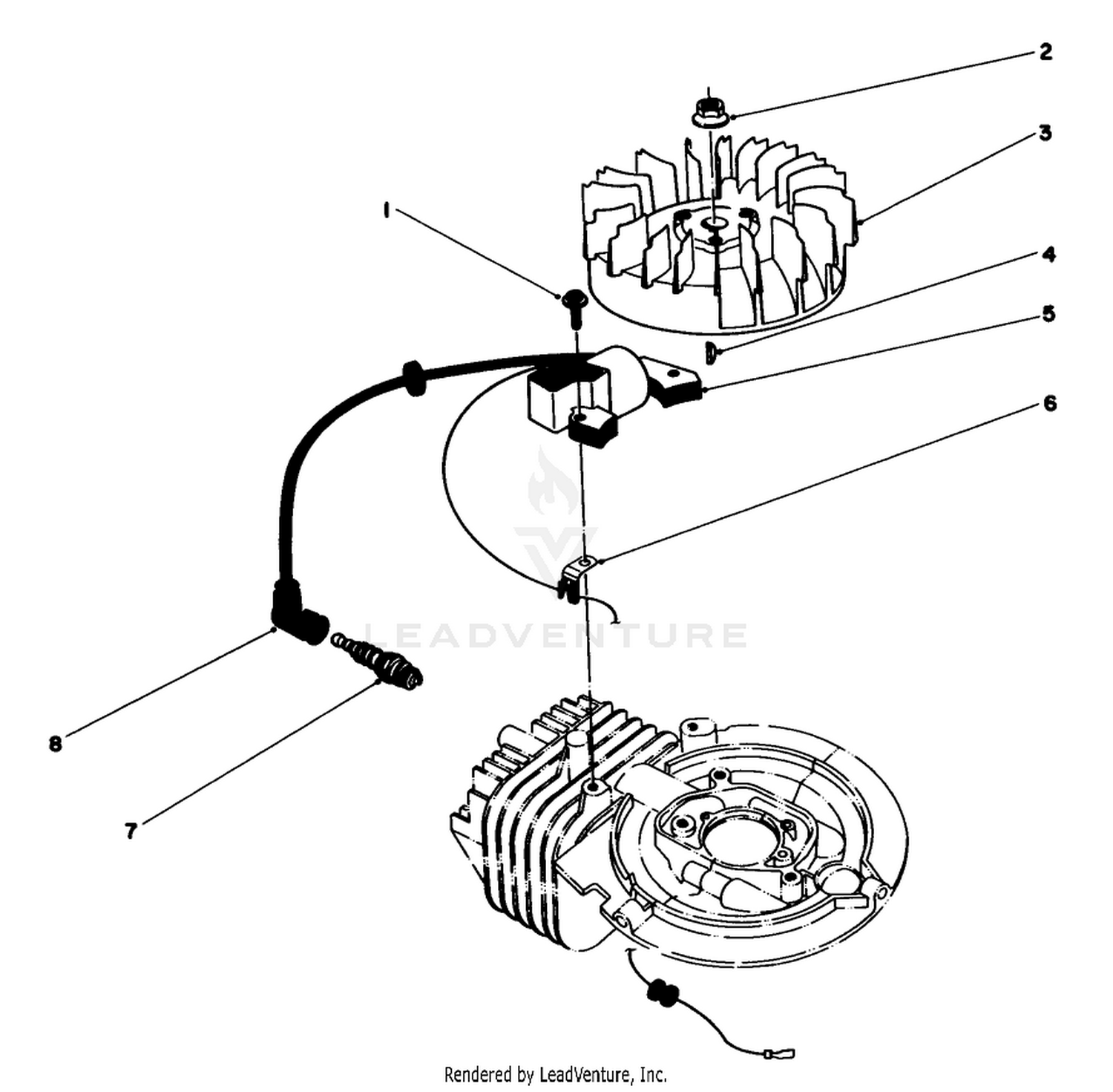 Flywheel  Magneto Assembly