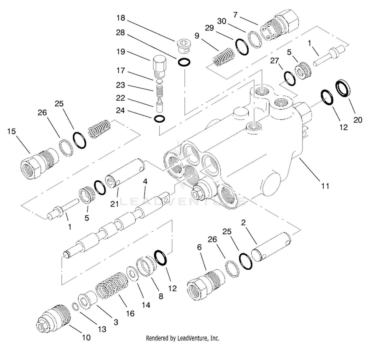 Control Valve Assembly No. 95-8581