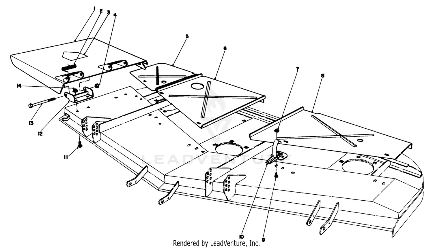 Cover  Deflector Assembly