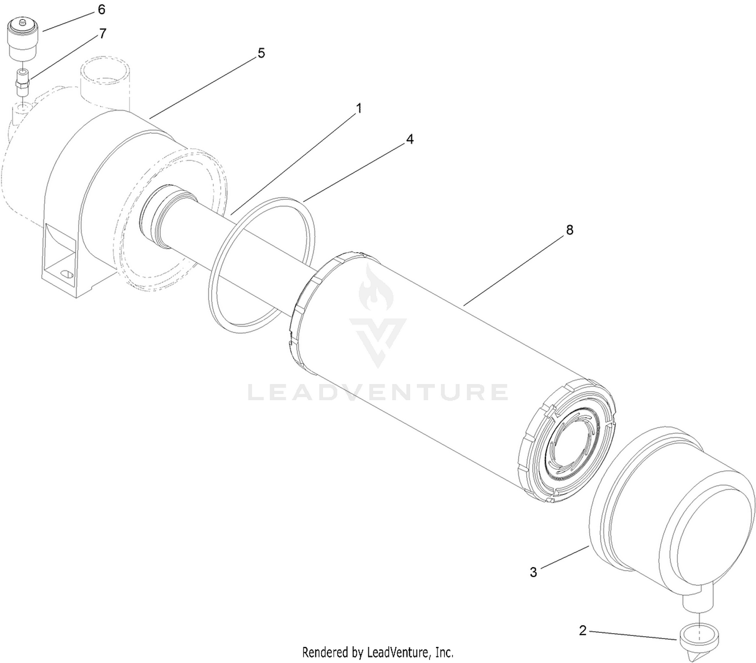 Air Cleaner Assembly No. 114-7630